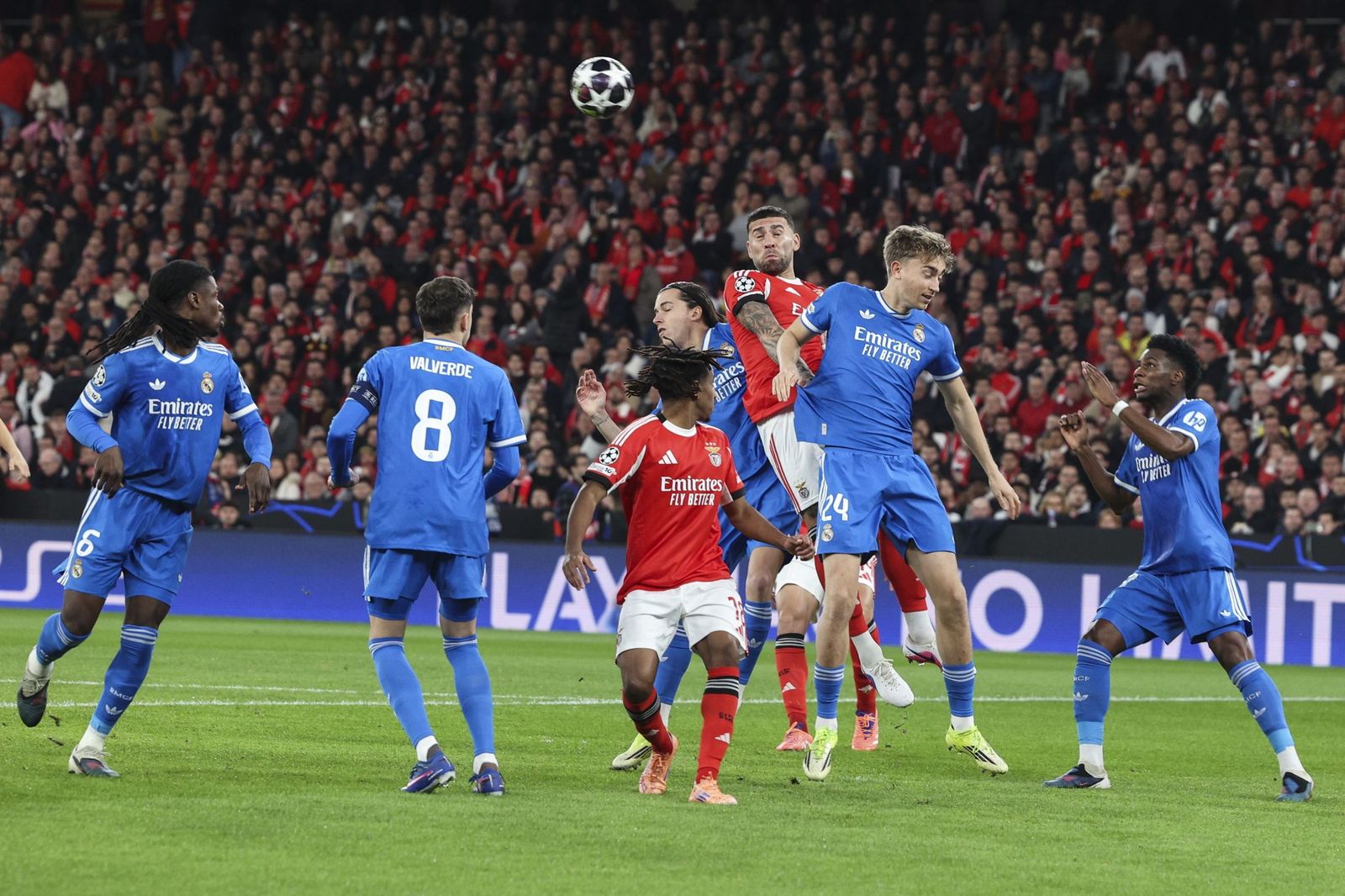 Las fotos del Benfica-Real Madrid