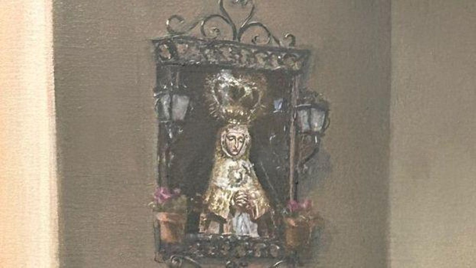 Nuestra Señora de la Merced en el Cartel Semana Santa Realejo 2025