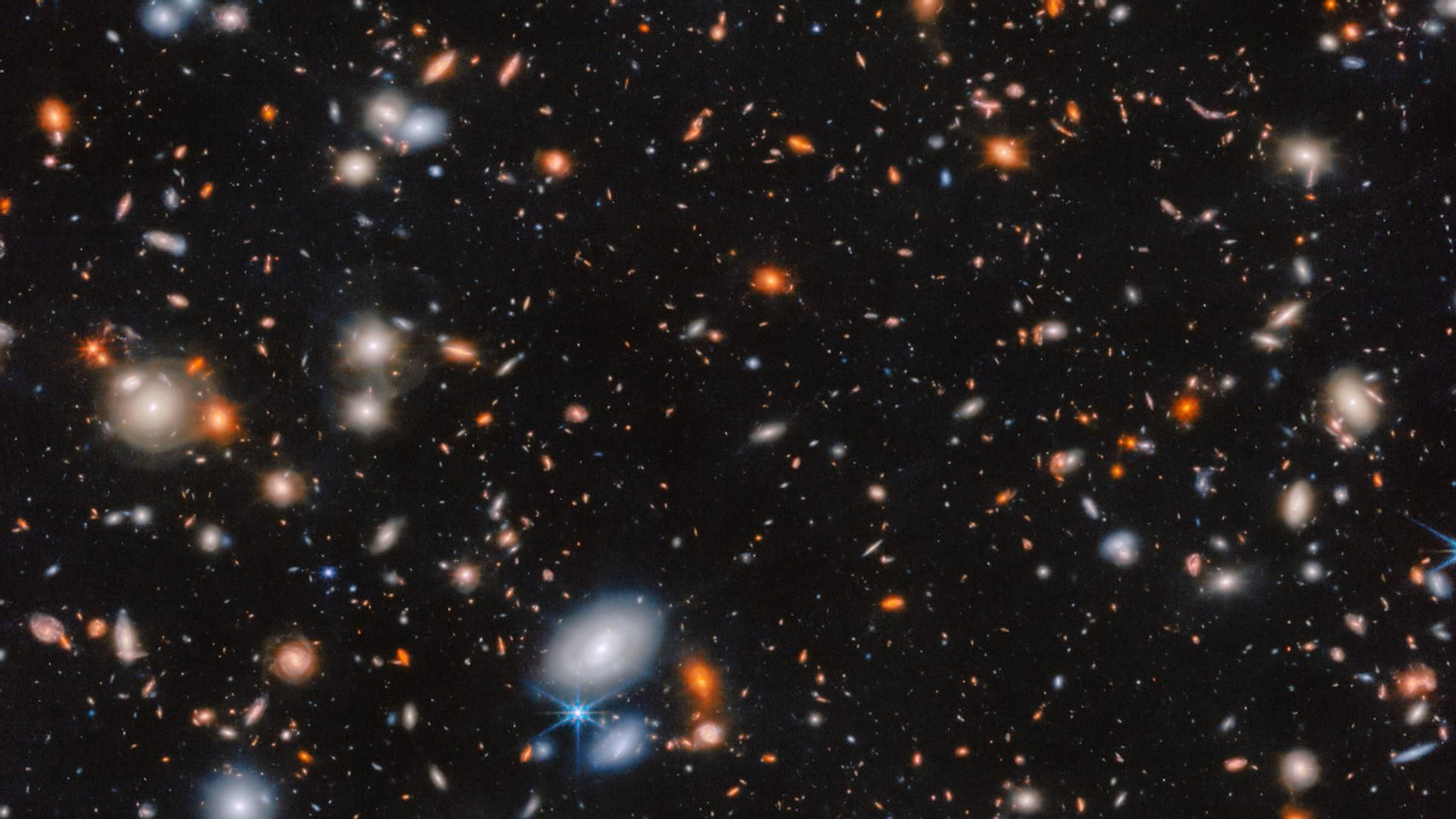 El Webb capta una galaxia distante en los orígenes del universo El Webb capta una galaxia distante en los orígenes del universo