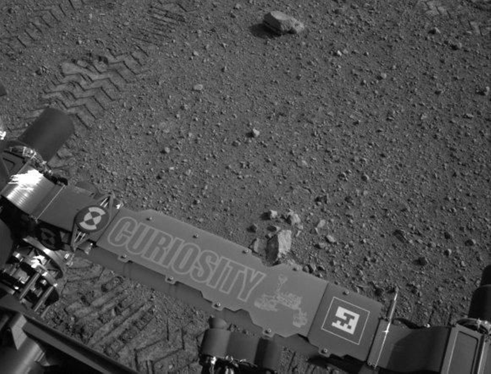 'Curiosity' deja ya su huella en Marte
