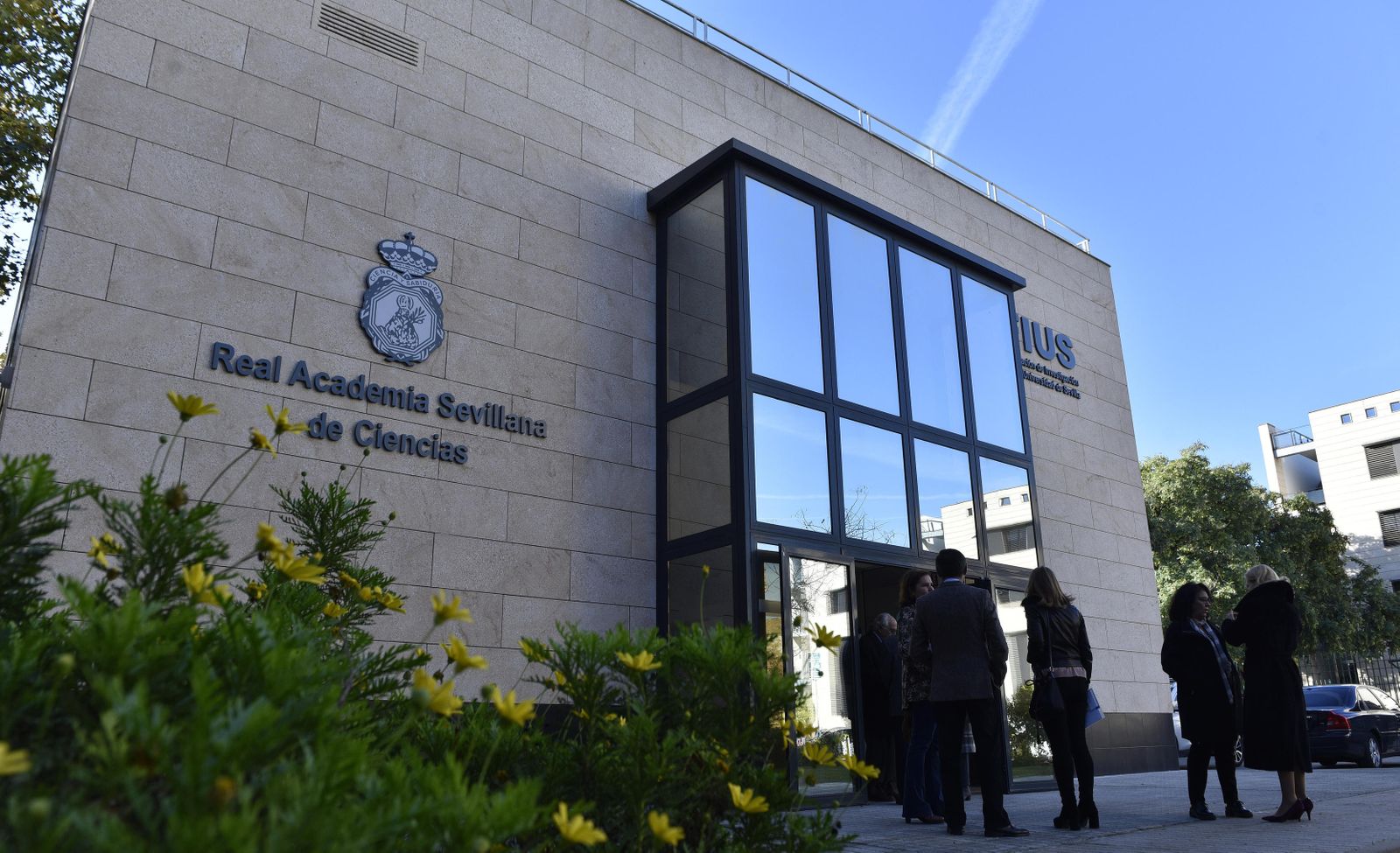 La nueva sede de la Academia de Ciencias, en el campus universitario de Reina Mercedes.