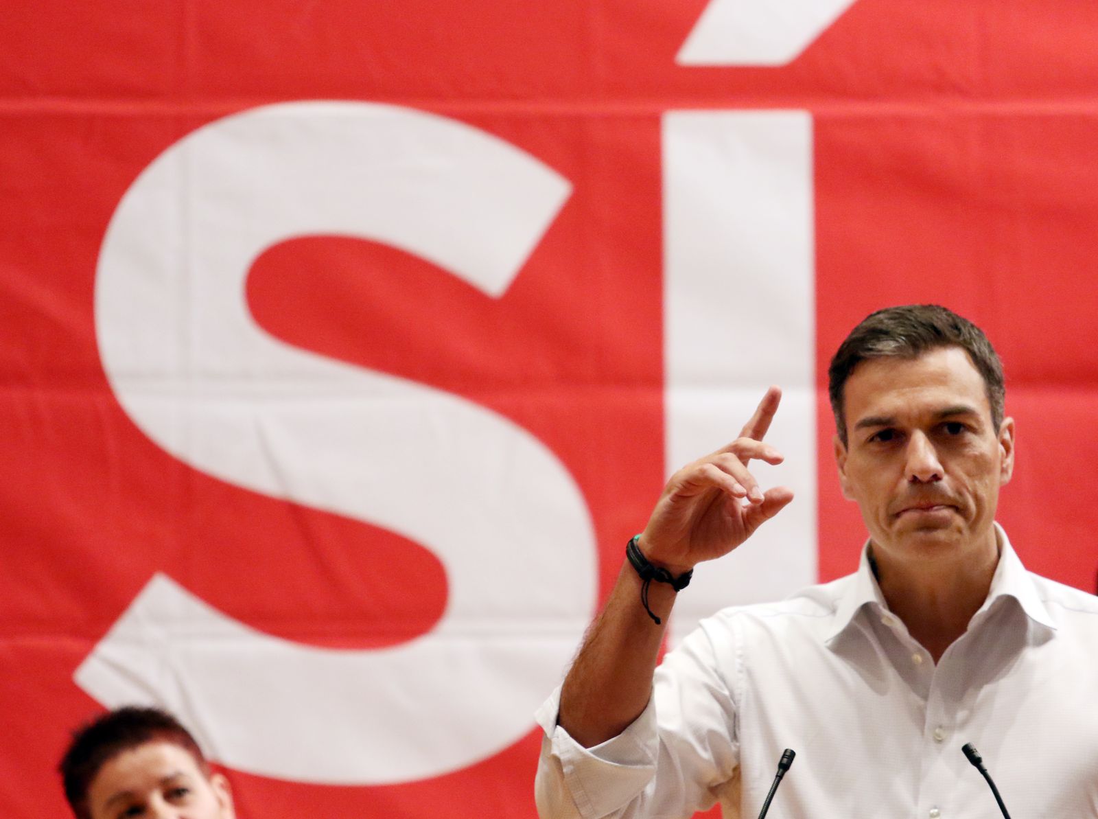 El socialista Pedro Sánchez.