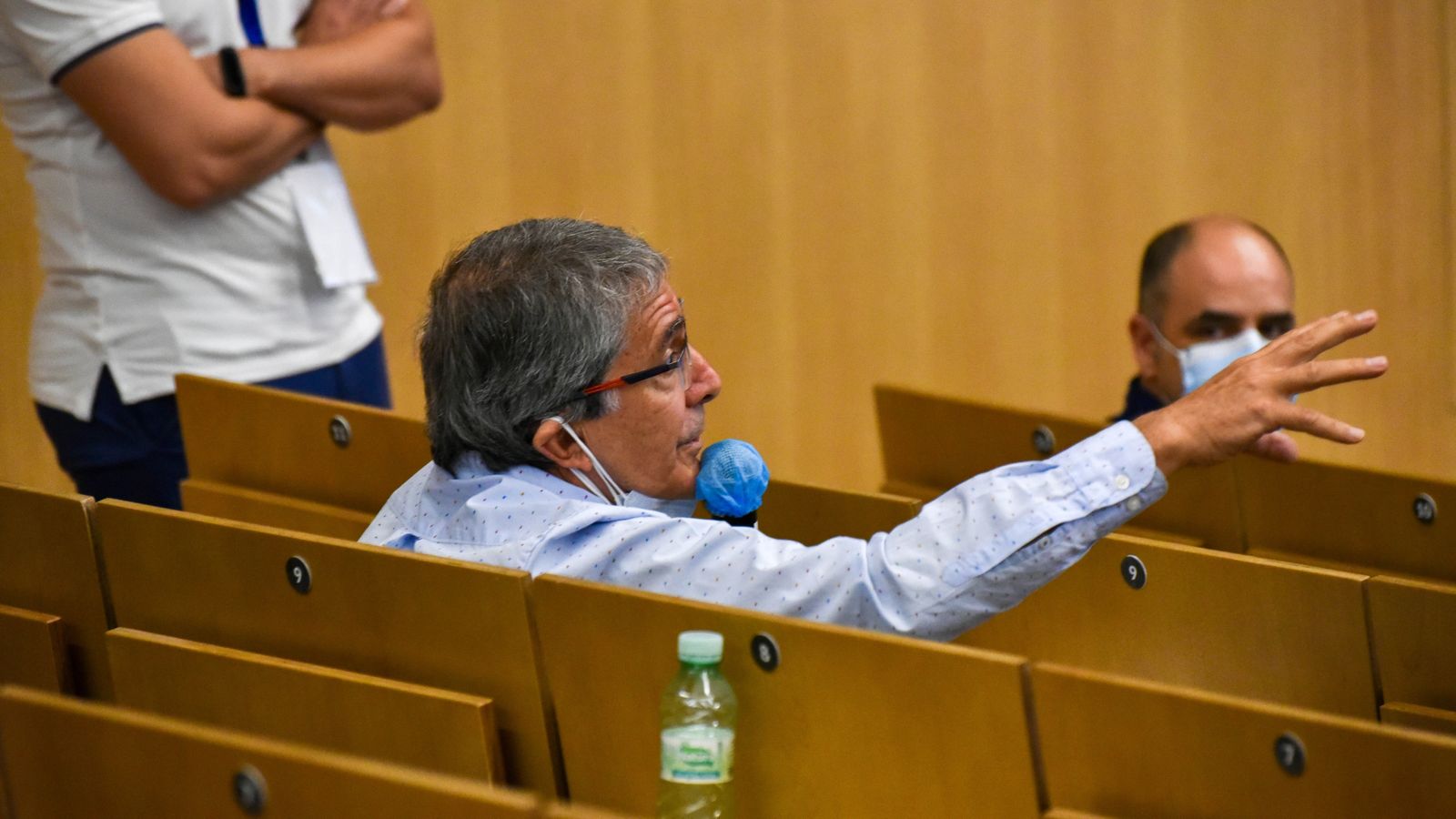 Fotos de la reunión del secretario de estado para la UE y los aalcaldes del Campo de Gibraltar