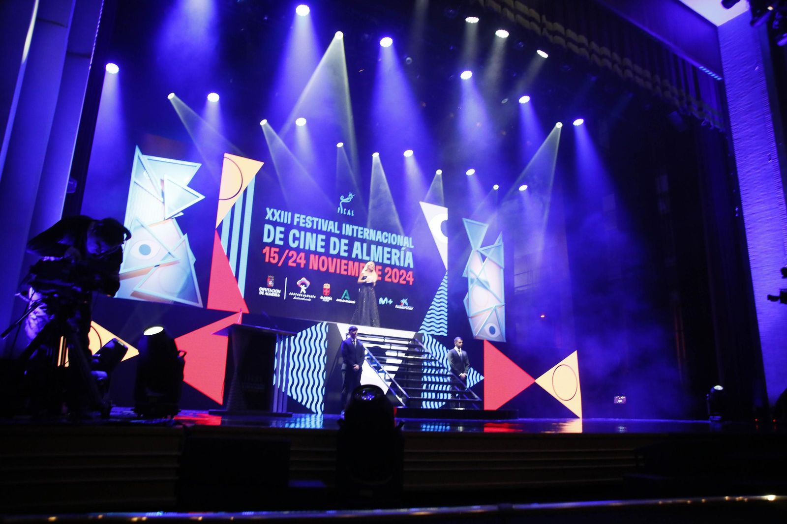 Las imágenes de la gala del Festival Internacional de Cine de Almería (Fical) con el premio 'Almería, tierra de cine' a Karra Elejalde