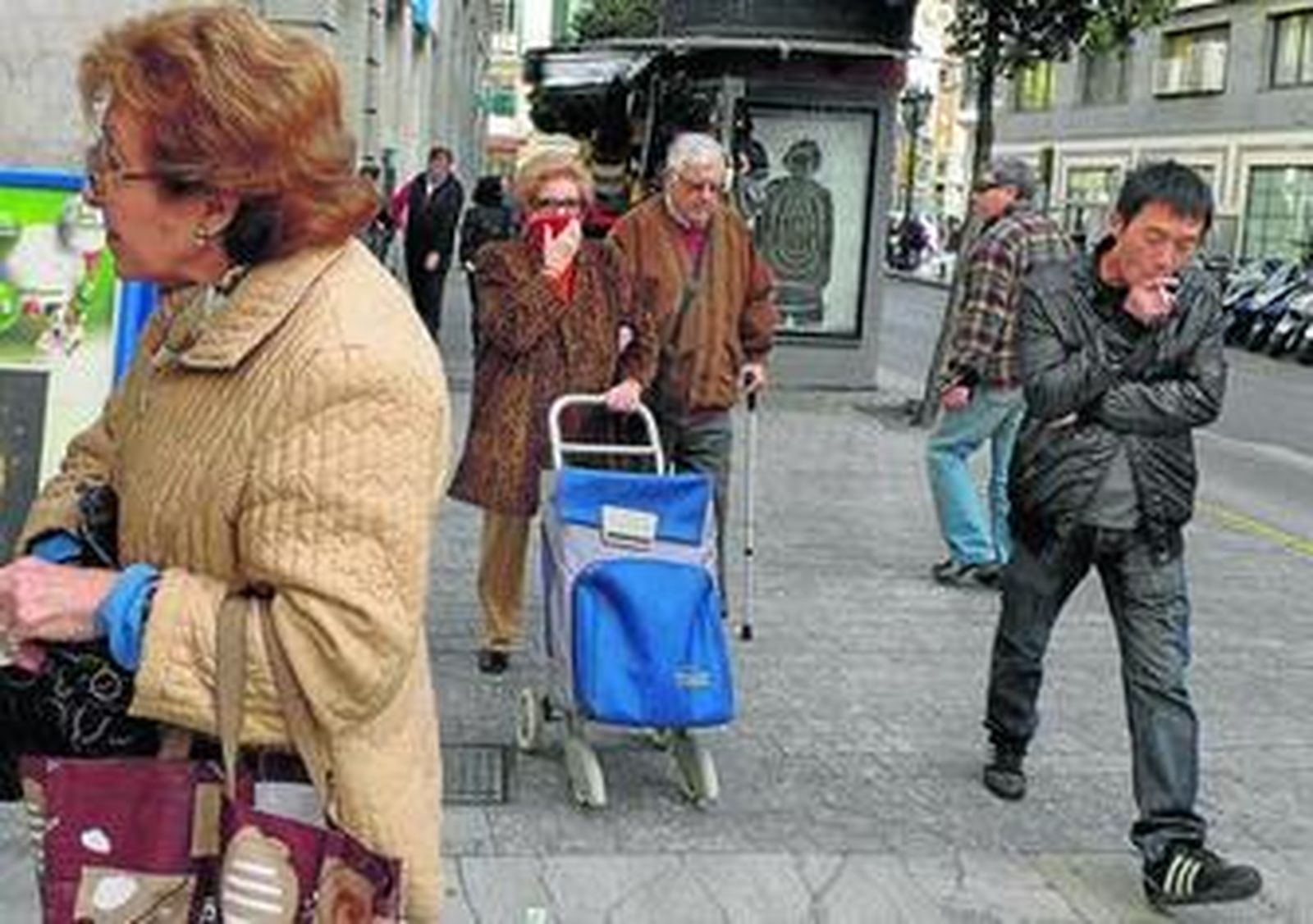 El viento de terral baja la temperatura