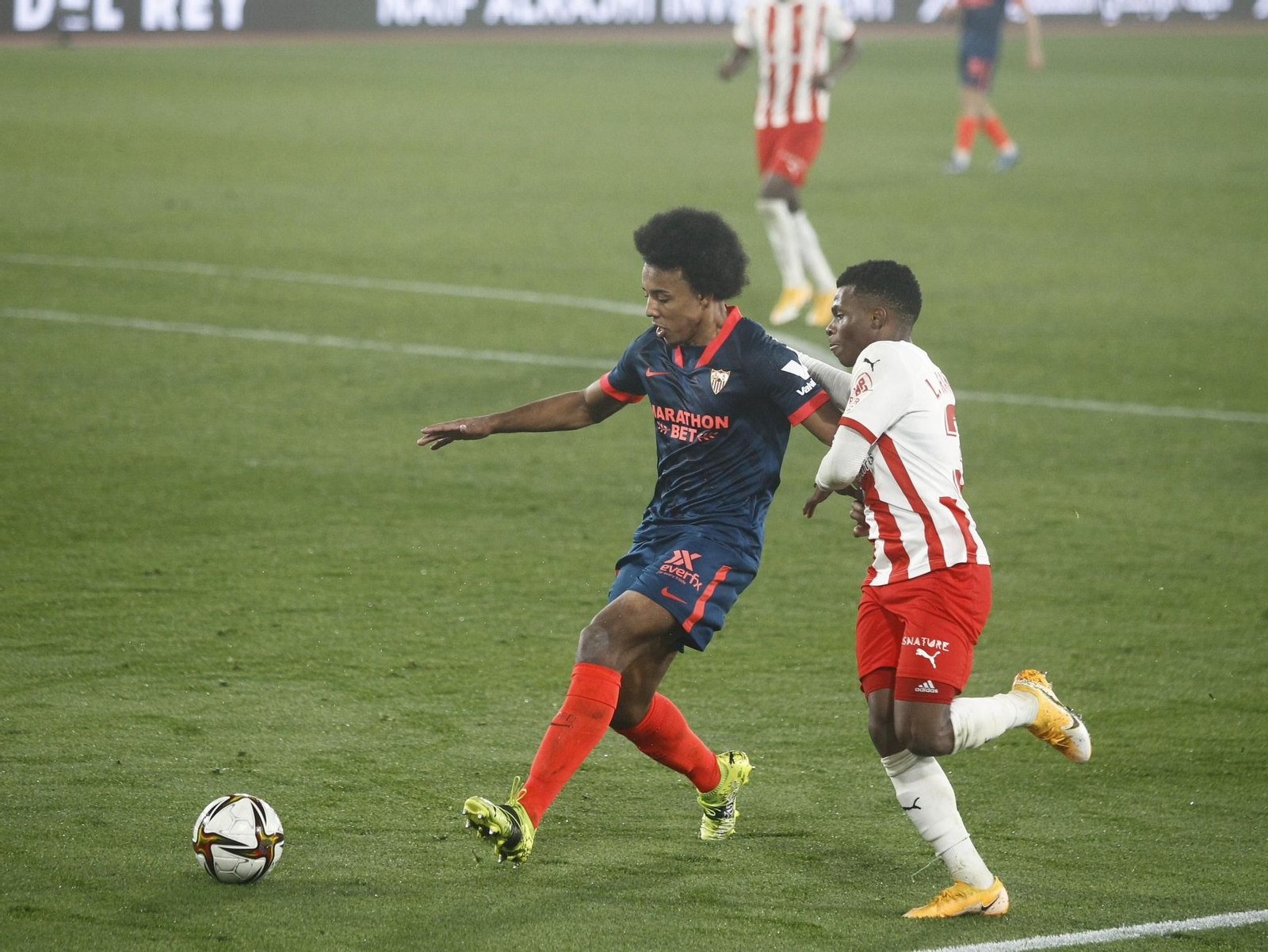 Fotogalería U.D. Almeria-Sevilla F.C. Copa del Rey Fútbol.