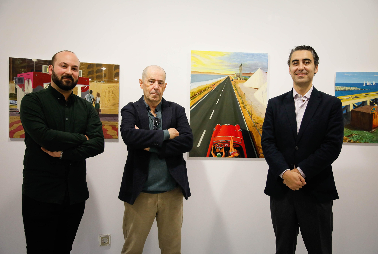 Alejandro Zamora, José Manuel Hita y Joaquín Pérez de la Blanca.