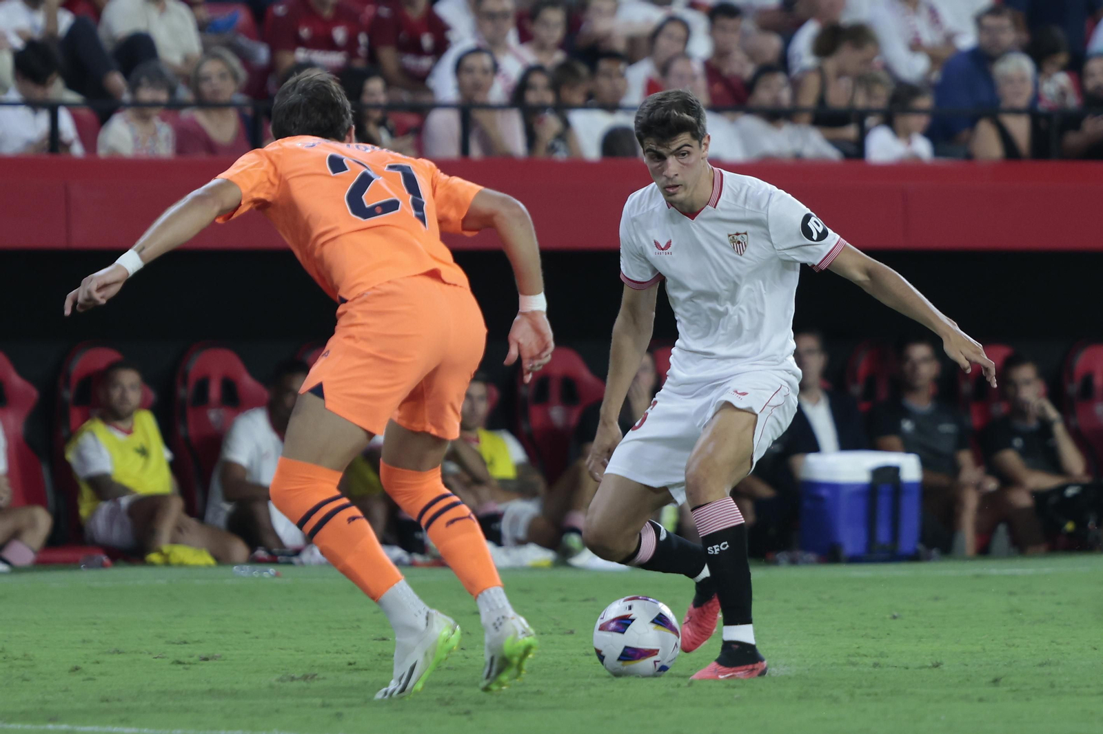 Las imágenes del Sevilla - Valencia