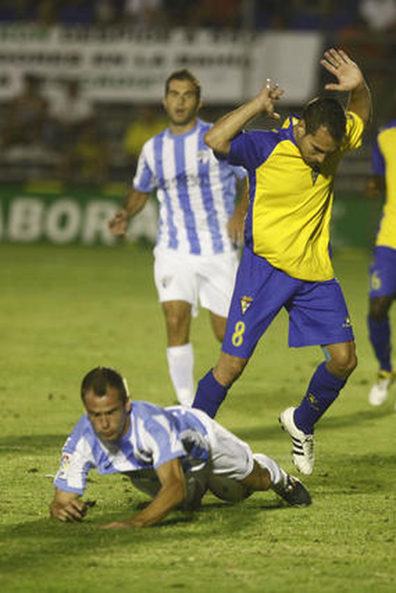 Ferreiro se desentiende tras la caída de Duda.

Foto: Jesus Marin