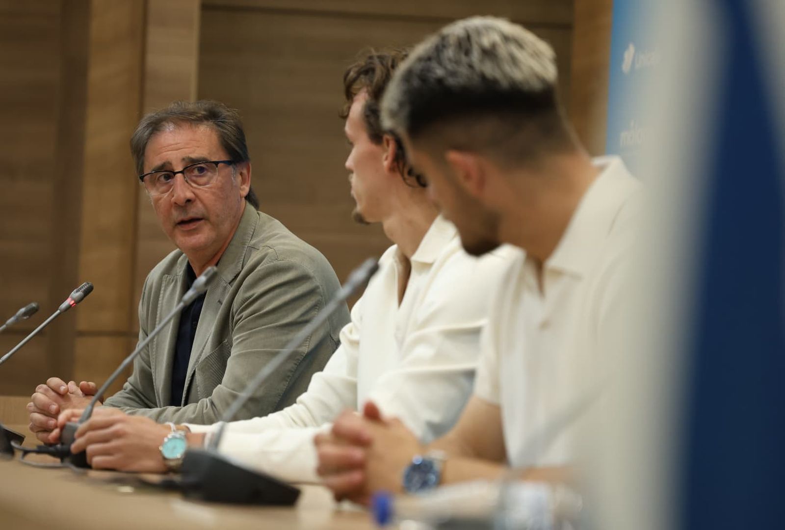Las fotos de Dani Lorenzo y Ángel Recio en La Rosaleda
