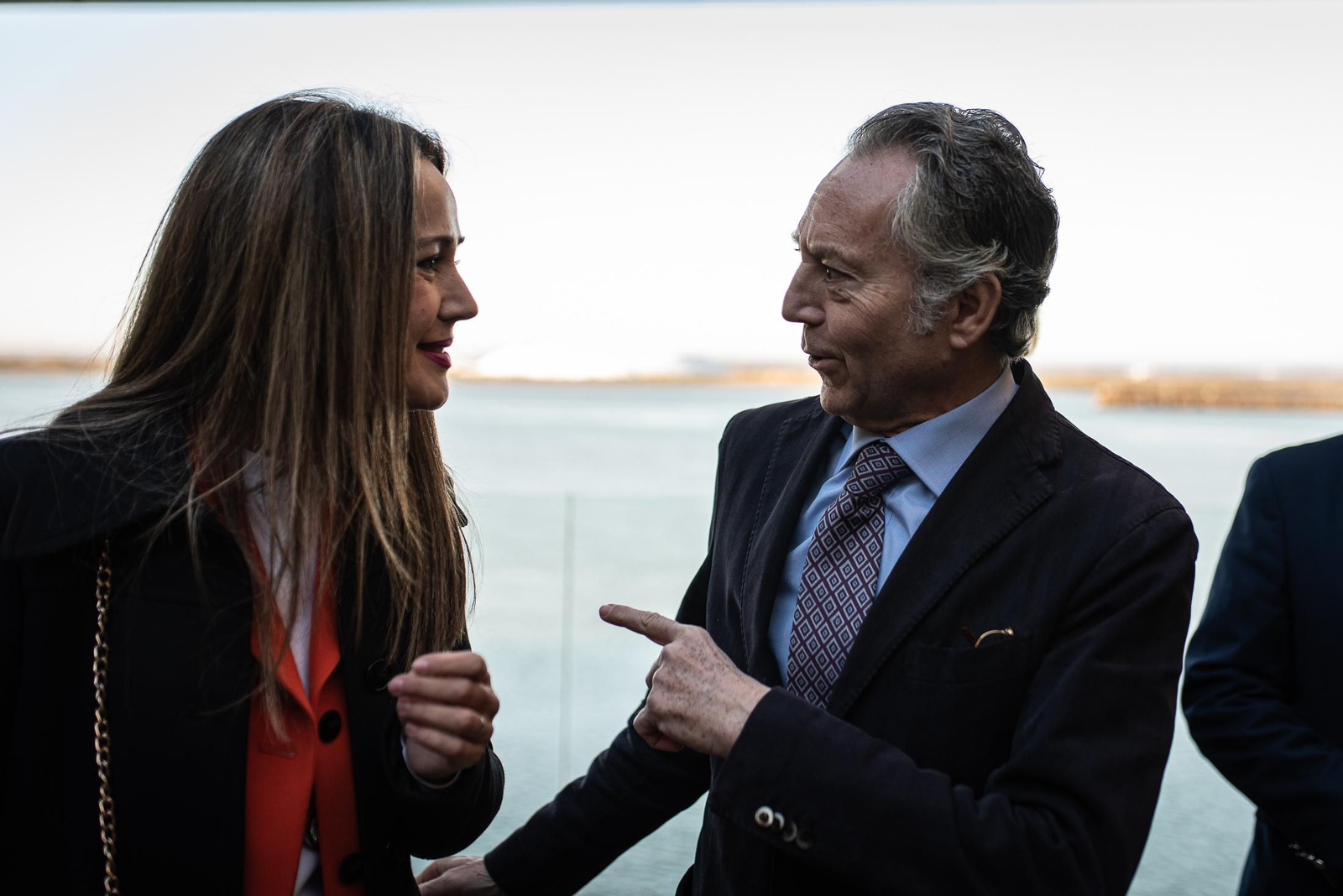 Imágenes de los invitados a la conferencia y desayuno-coloquio con Antonio Sanz en el Foro Joly Andalucía