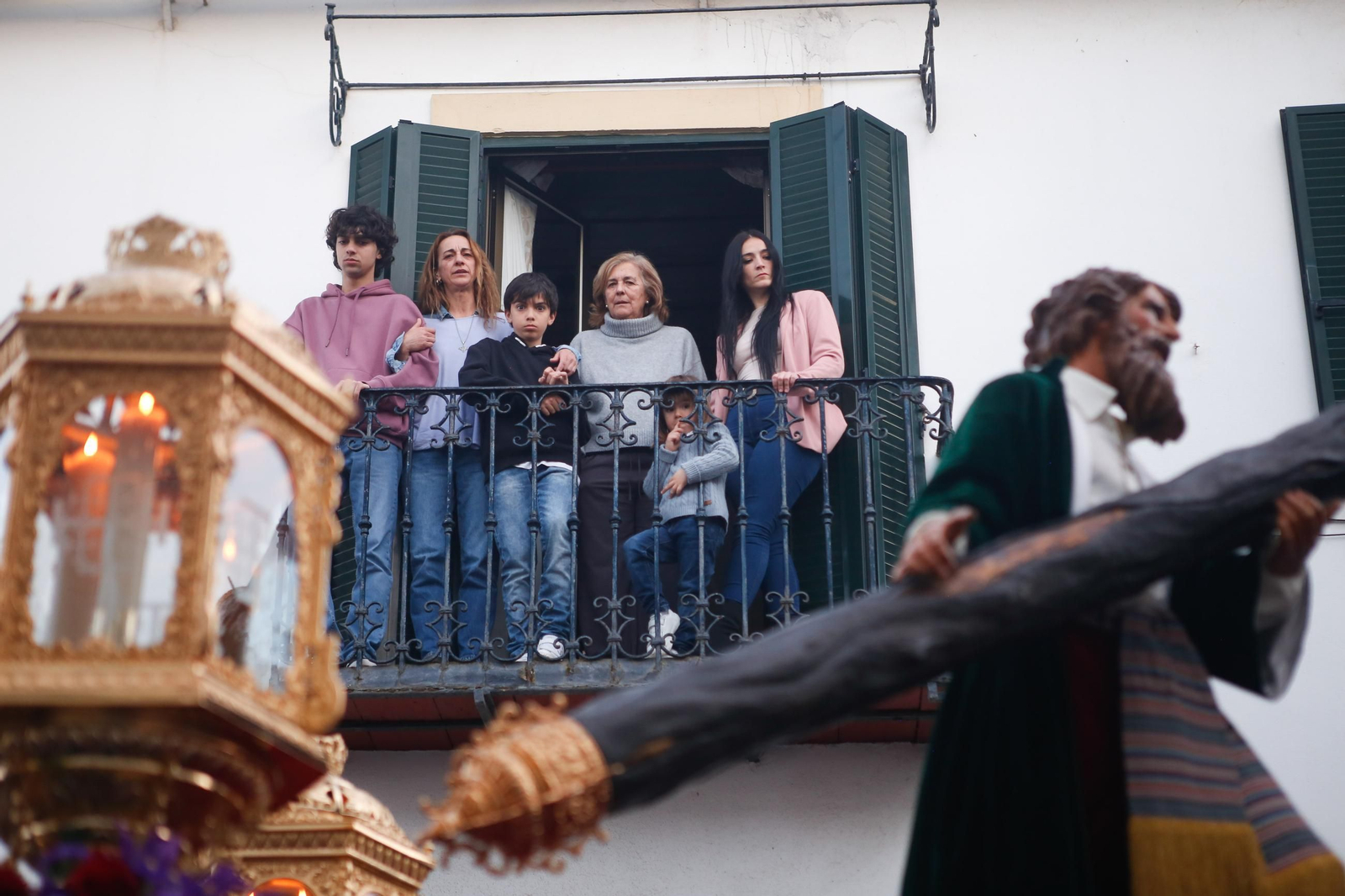 Fotos del Jueves Santo en San Roque: Santo Encuentro