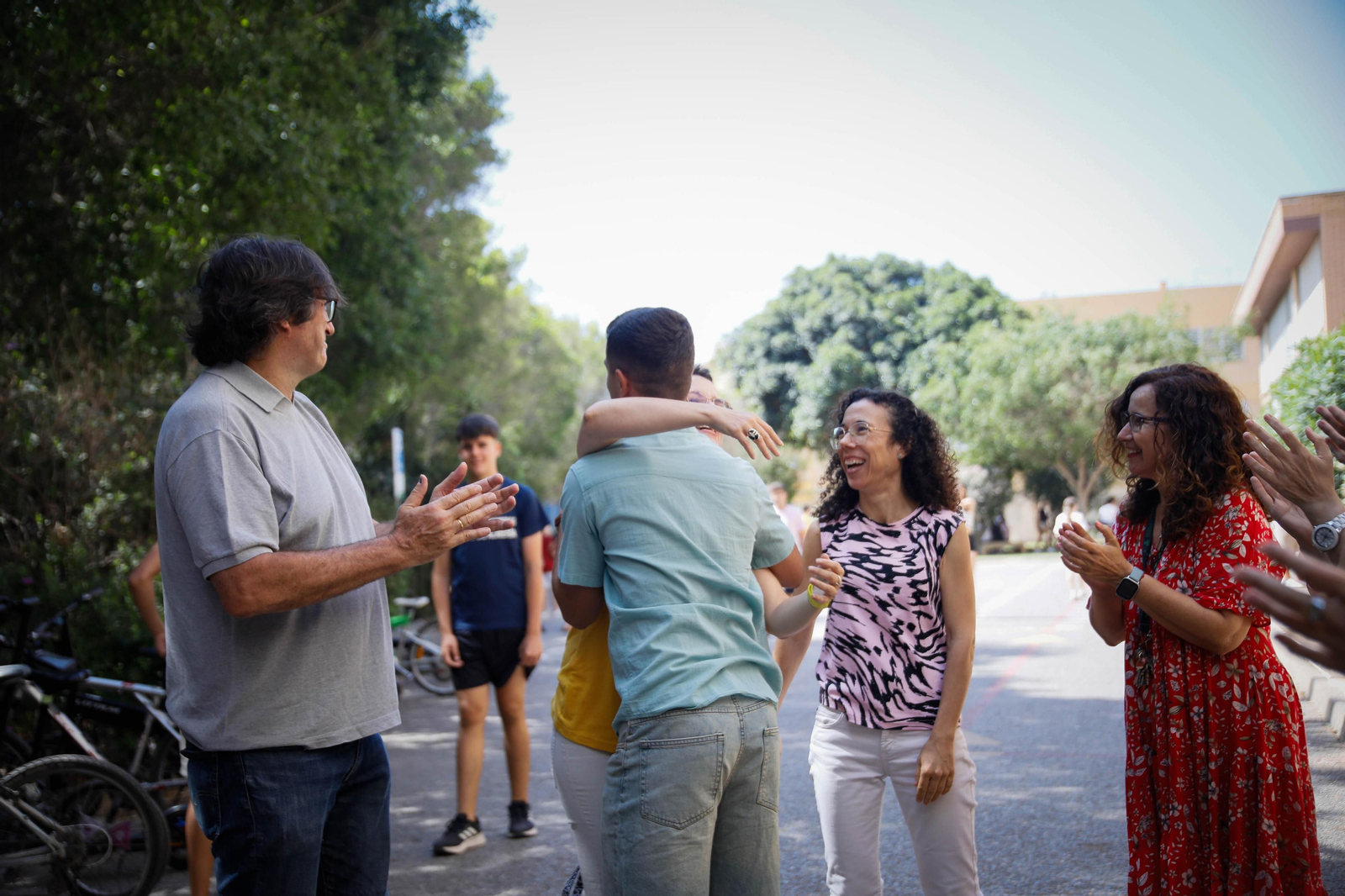 Un alumno del IES Maestro Padilla, máxima nota en la selectividad, en imágenes