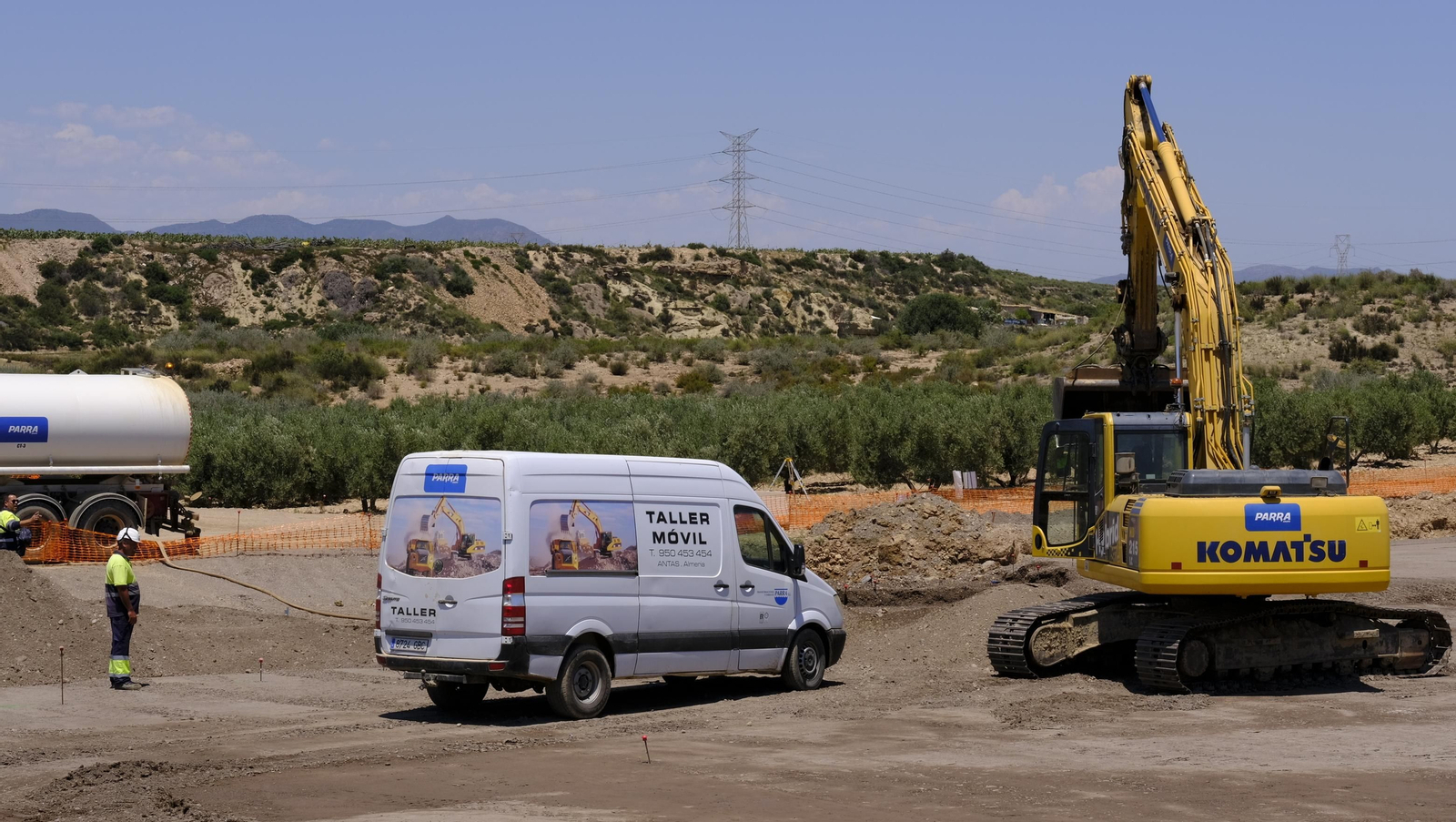Fotogalería obras del AVE en la provincia de Almería