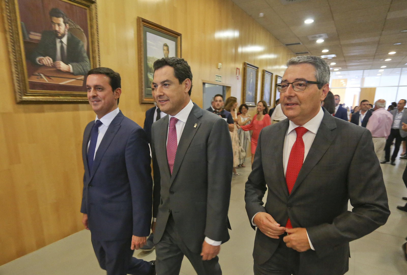 Las fotos del Pleno de la constitución de la Diputación de Málaga