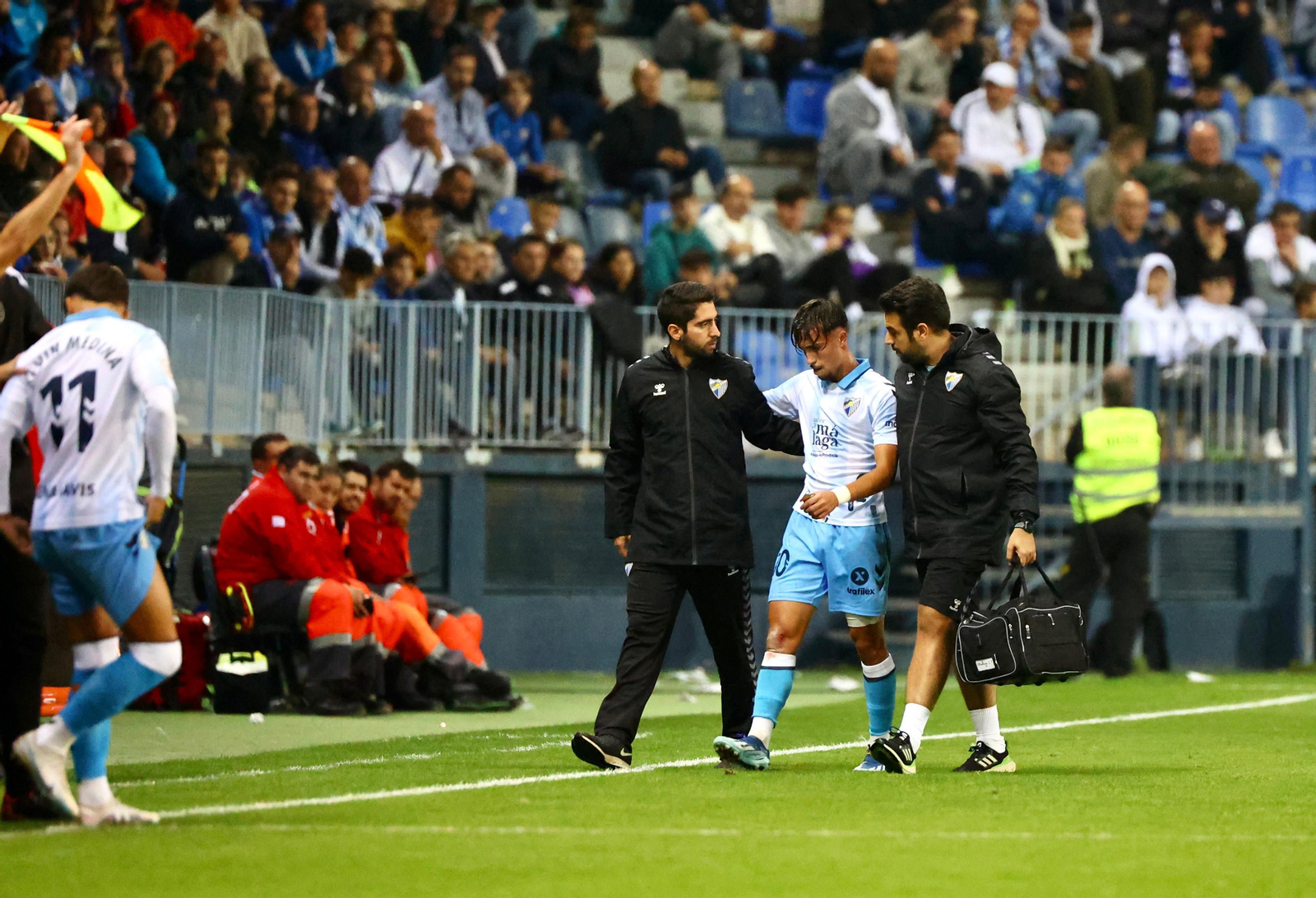 El Málaga CF-Alcoyano, en fotos