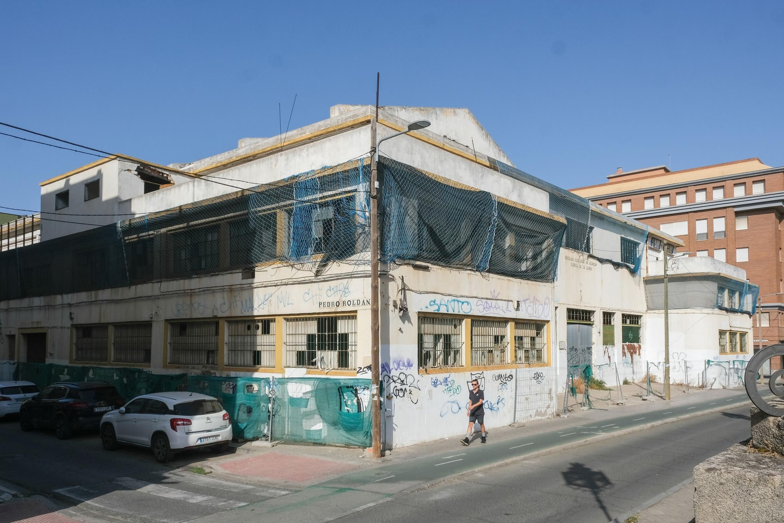 El antiguo mercado de la Puerta de la Carne.