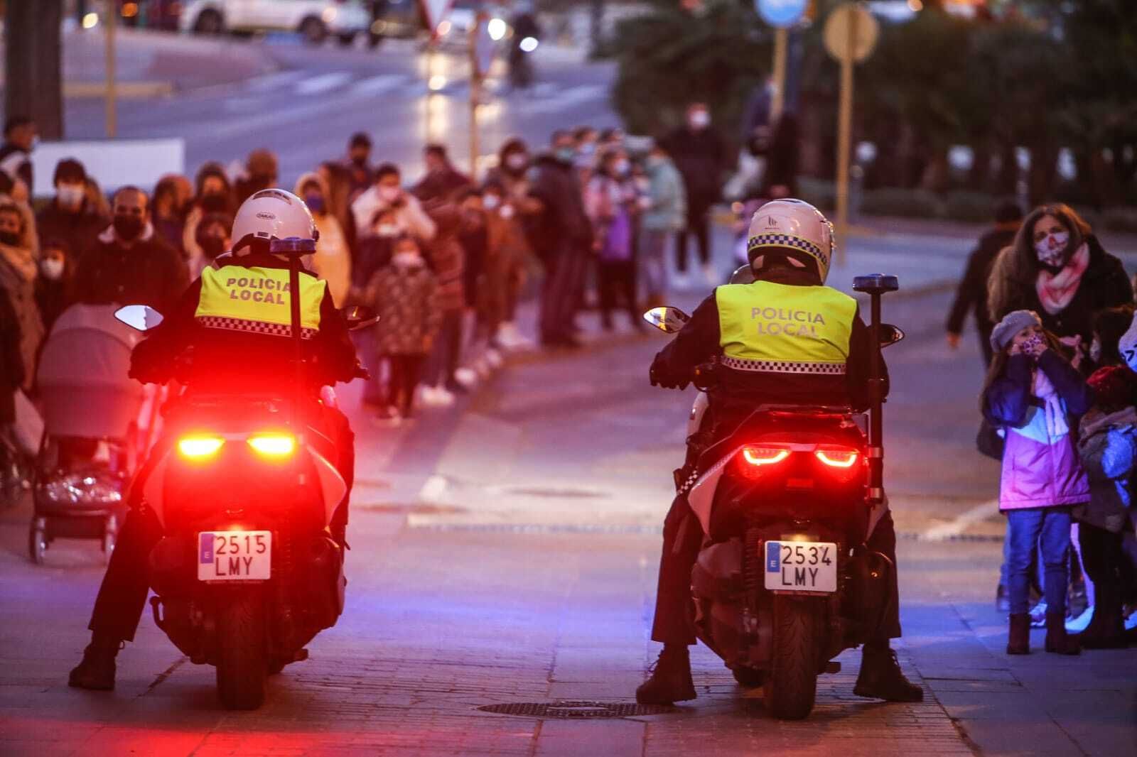 Cabalgata de Papá Noel en Chiclana