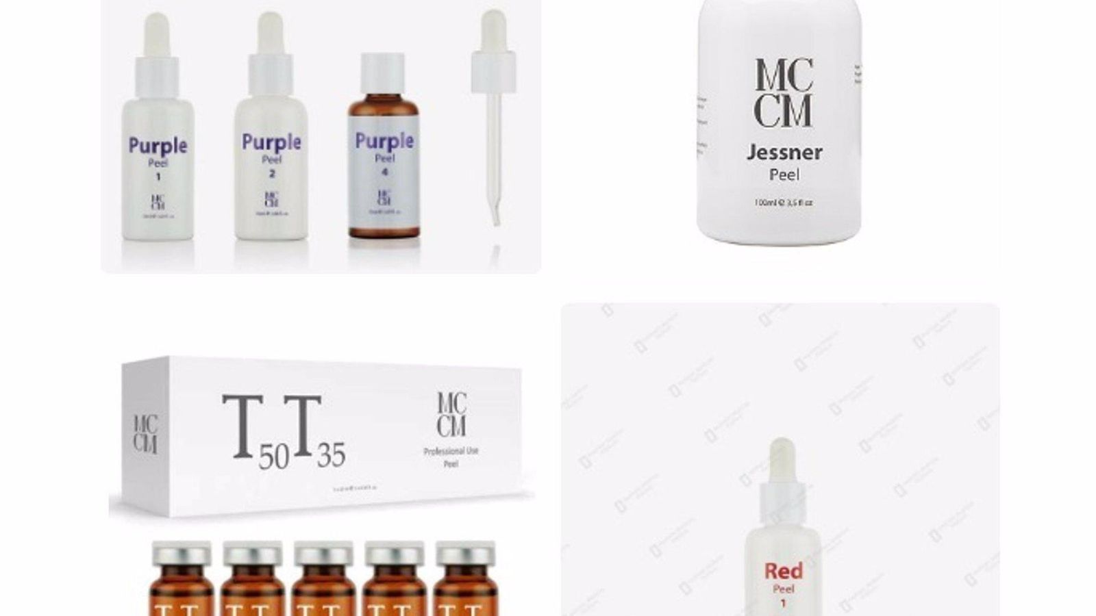 Sanidad prohíbe la venta y retira del mercado nueve productos cosméticos de la marca MCCM