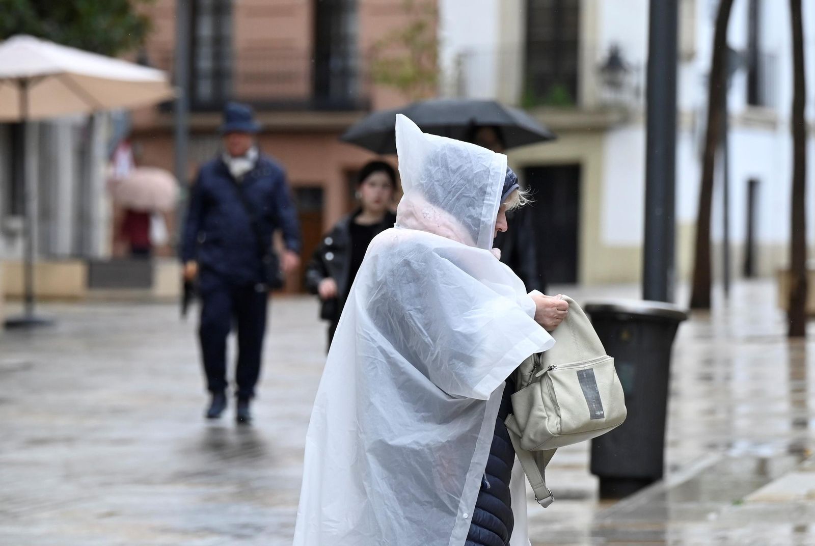 La lluvia que deja la borrasca Konrad en Córdoba, en imágenes