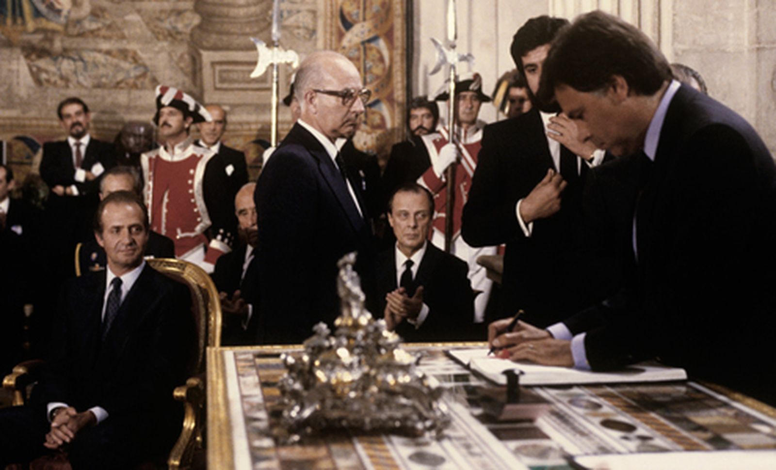 Felipe González, presidente del Gobierno en 1989.