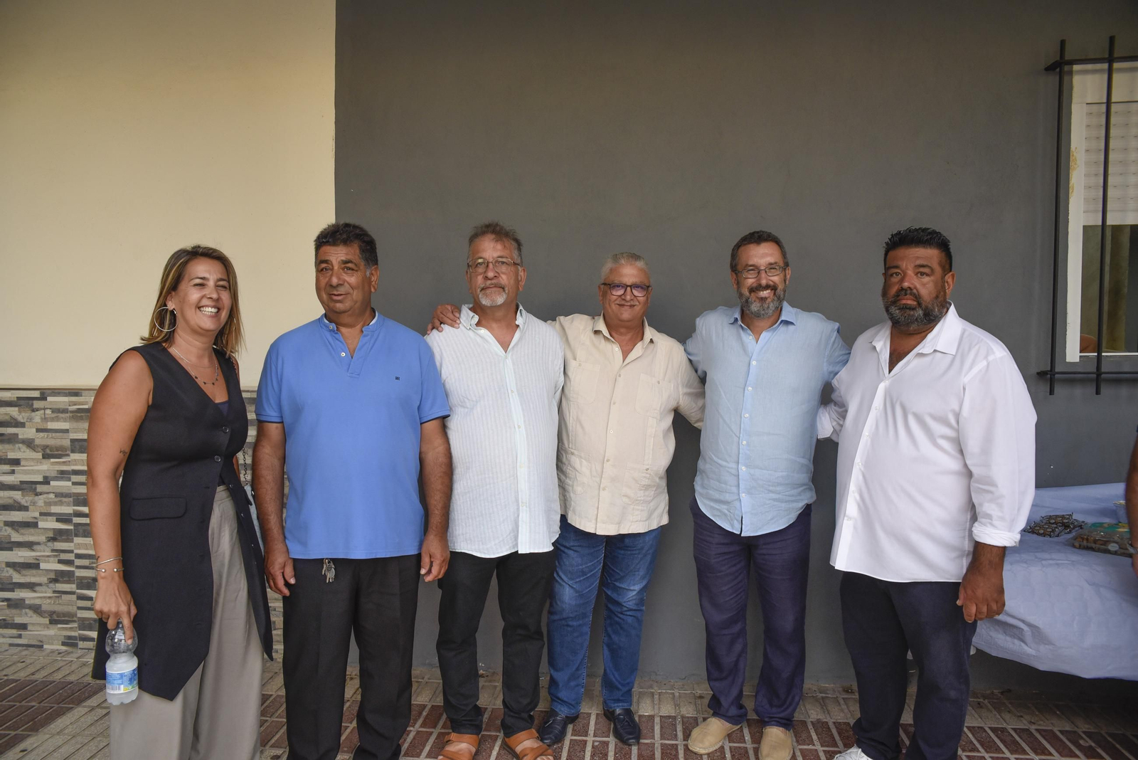 Las fotos de la misa cantada de la iglesia evangélica Ebenezer de La Línea