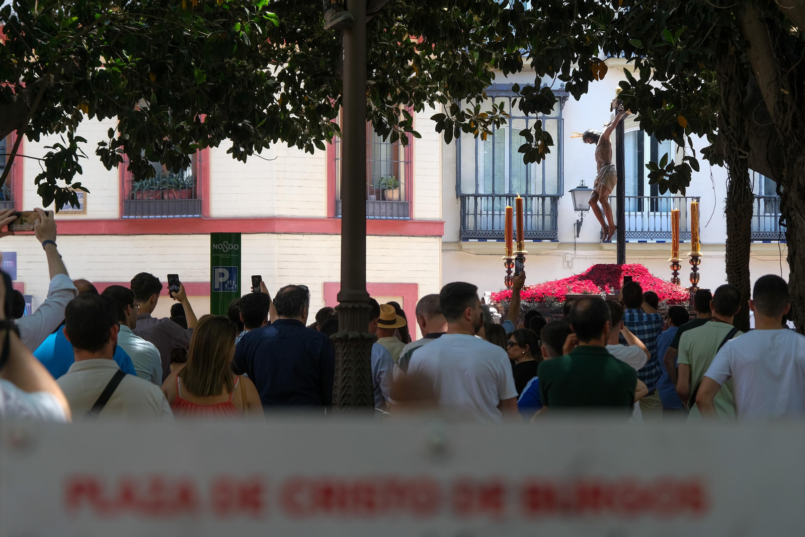 Salida procesional 450 años del Cristo de Burgos