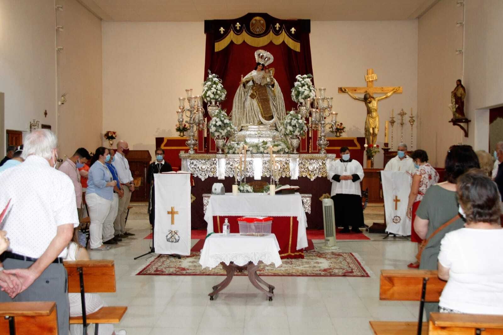 Cultos en honor de la Virgen del Carmen