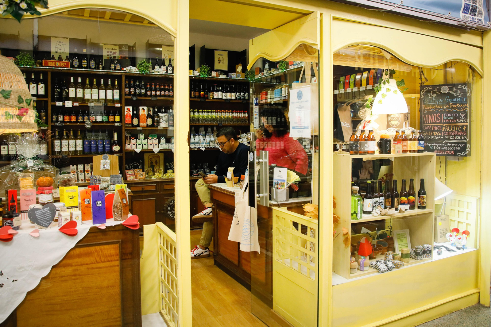 Estas son las imágenes de las galerías comerciales de la ciudad