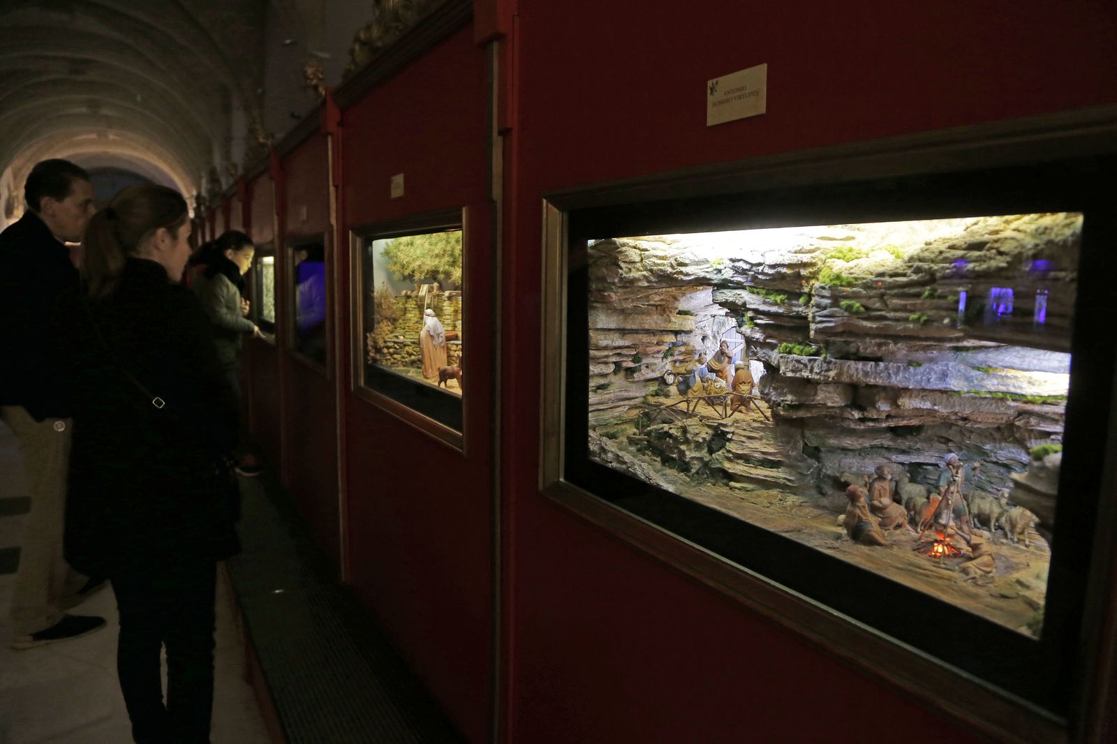 Varios de los Belenes que se pueden visitar los distintos lugares de Jerez