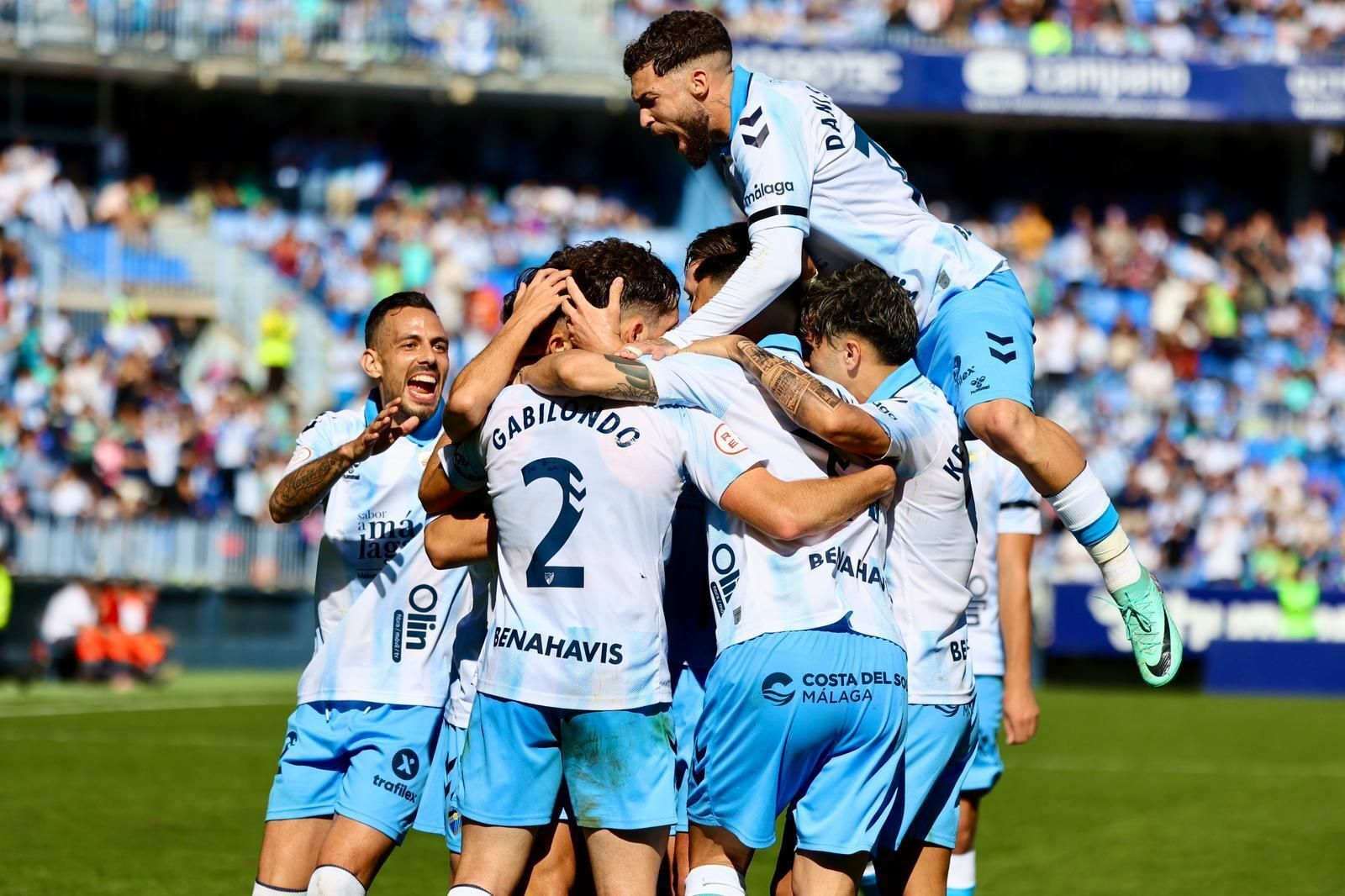 El Málaga CF - Atlético Baleares, en fotos