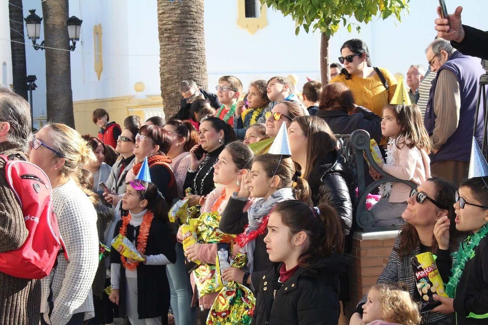 Celebración de las campanadas en La Palma del Condado.