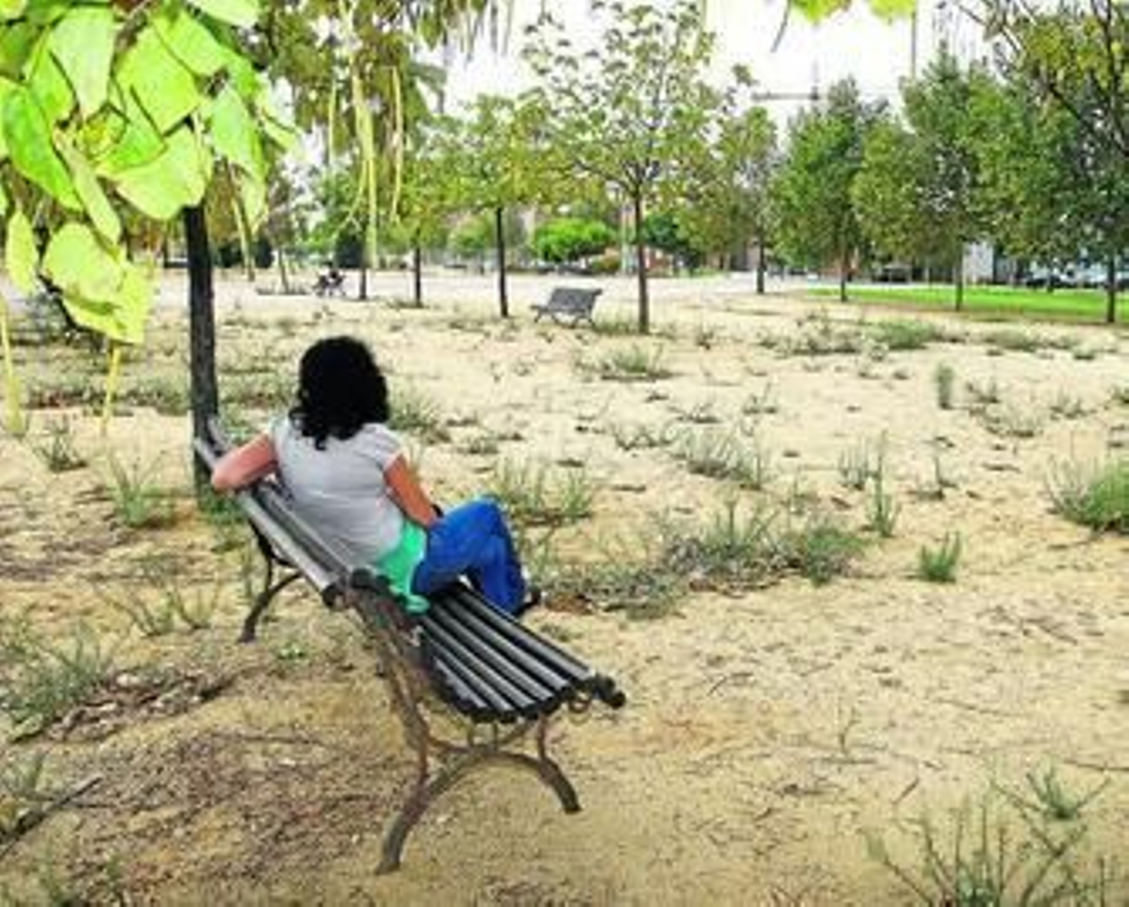 La Onubense, convertida en una 'selva'