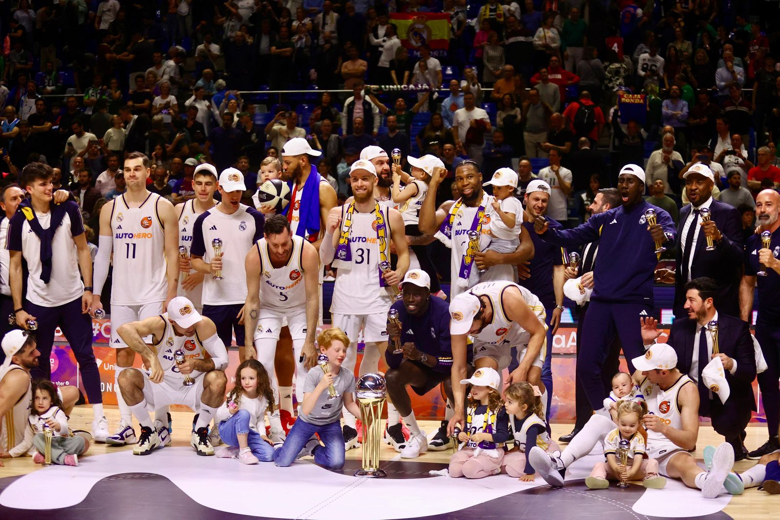 Así fue la celebración del Real Madrid al ganar la Copa del Rey