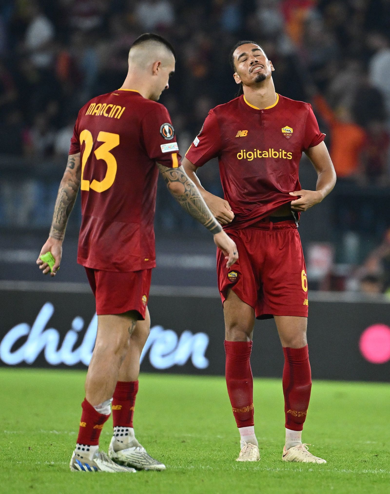 Imágenes del Roma-Betis