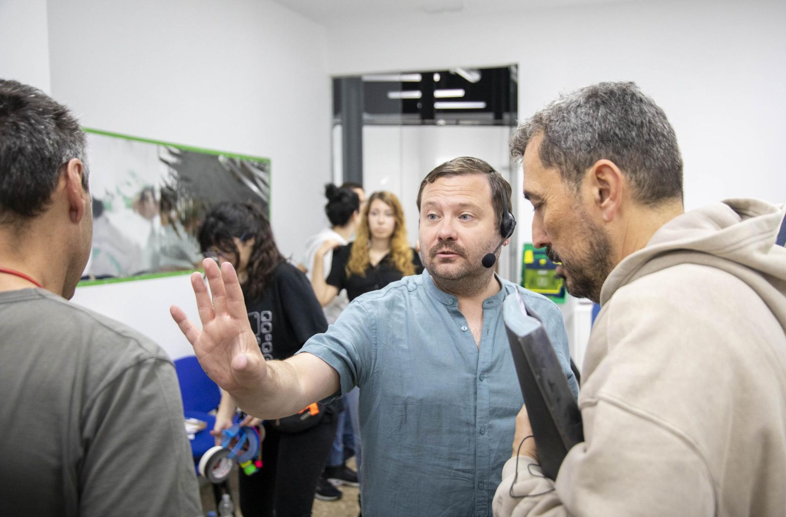 Las imágenes del rodaje del Corto Interferencias en Almería