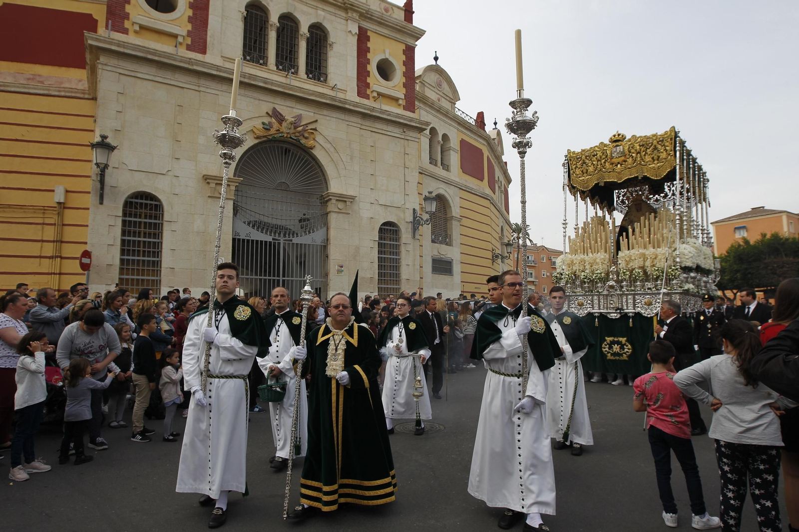 Imágenes de la Procesión de la Macarena. Semana Santa Almería 2019