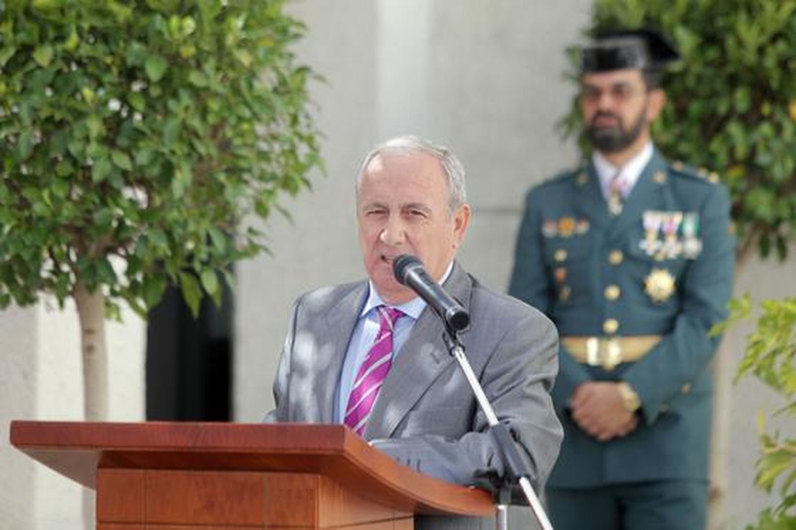 La Comandancia de la Guardia Civil de Cádiz celebra la festividad de su Patrona, la Virgen del Pilar.

Foto: Jesus Marin