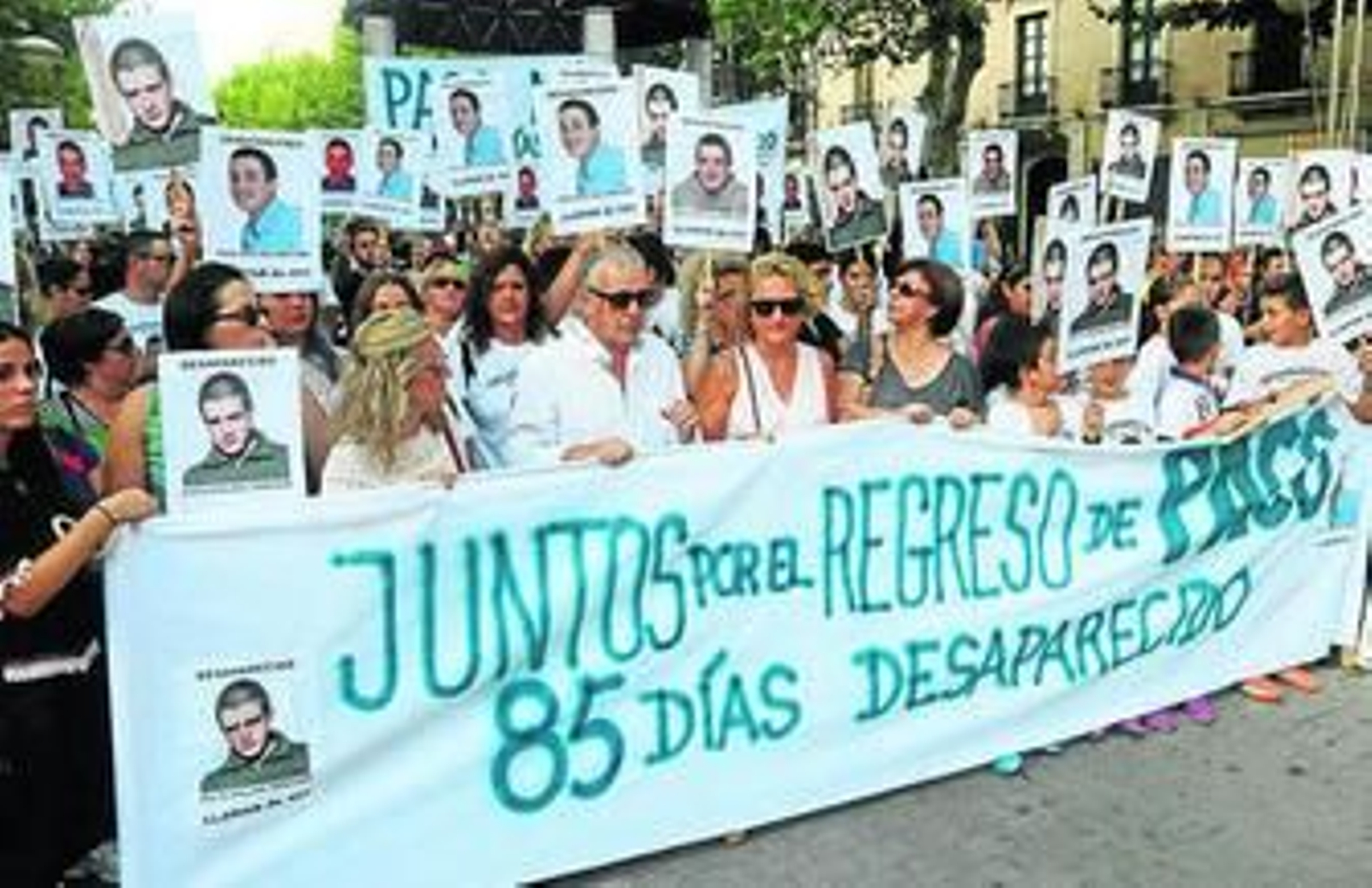 Concentración en el Bulevar de Gran Capitán.