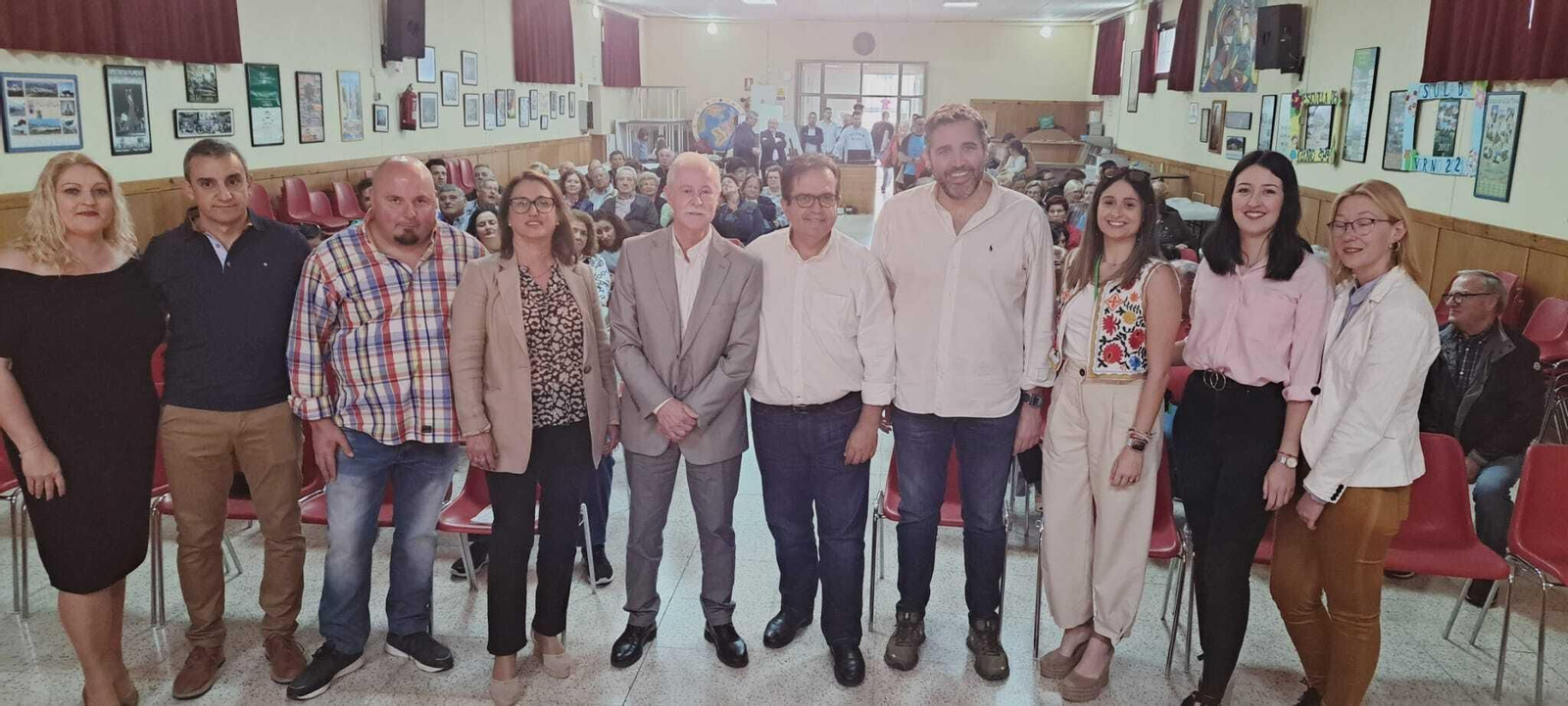 Mitin del PP en Lucainena de las Torres.