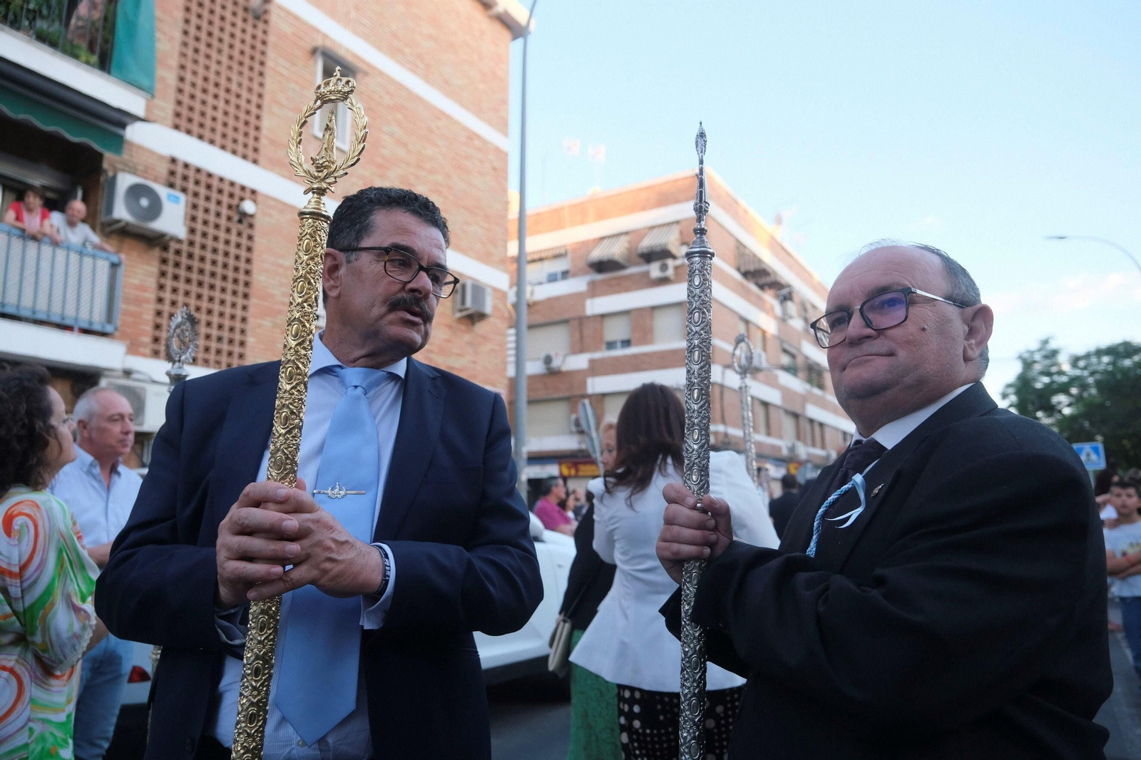La procesión de la Virgen de Fátima de Córdoba, en imágenes