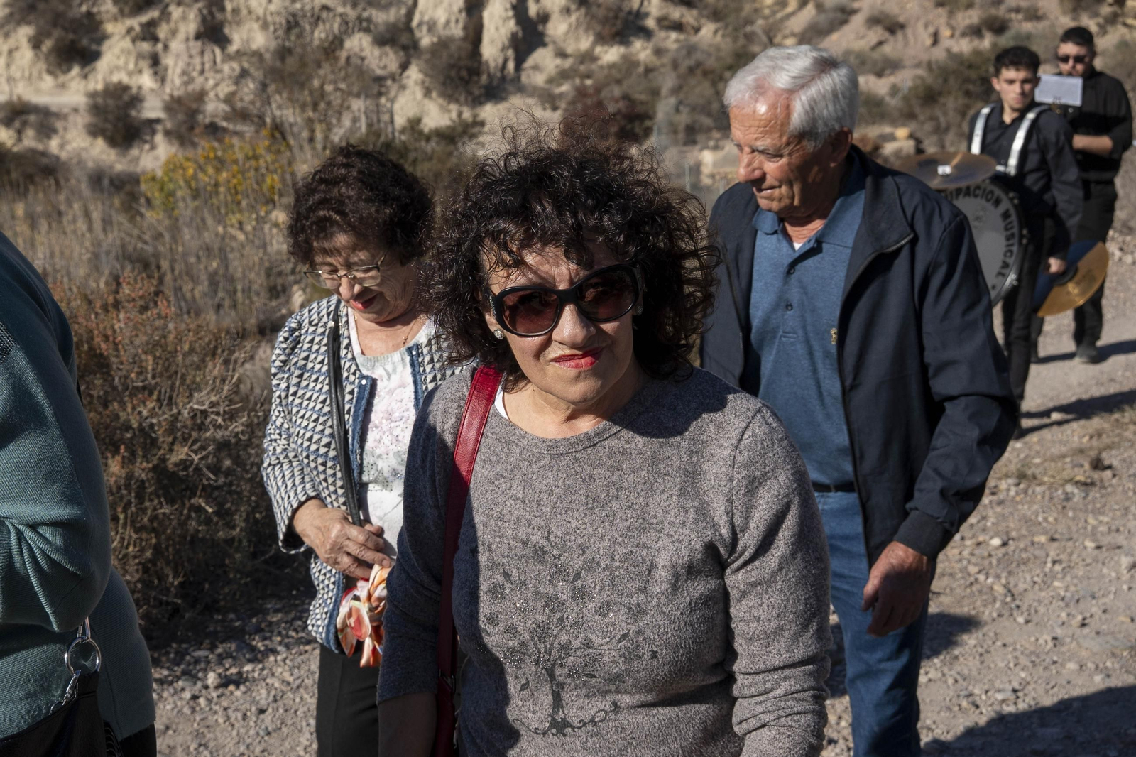 Las imágenes de la romería en Cuevas de Los Úbeda