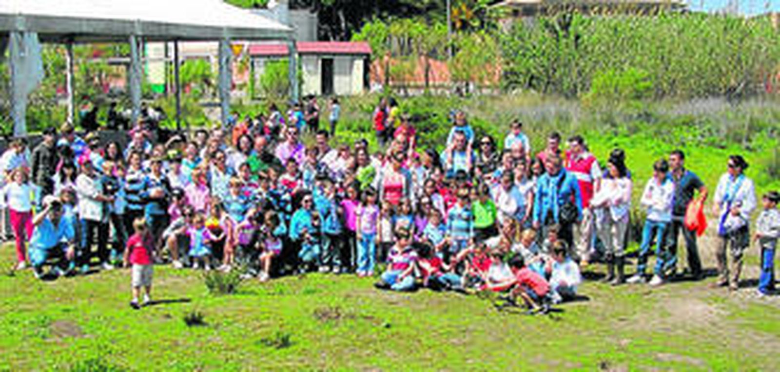 Uno de los encuentros de familias numerosas de la provincia, cedida por Asfanuca.