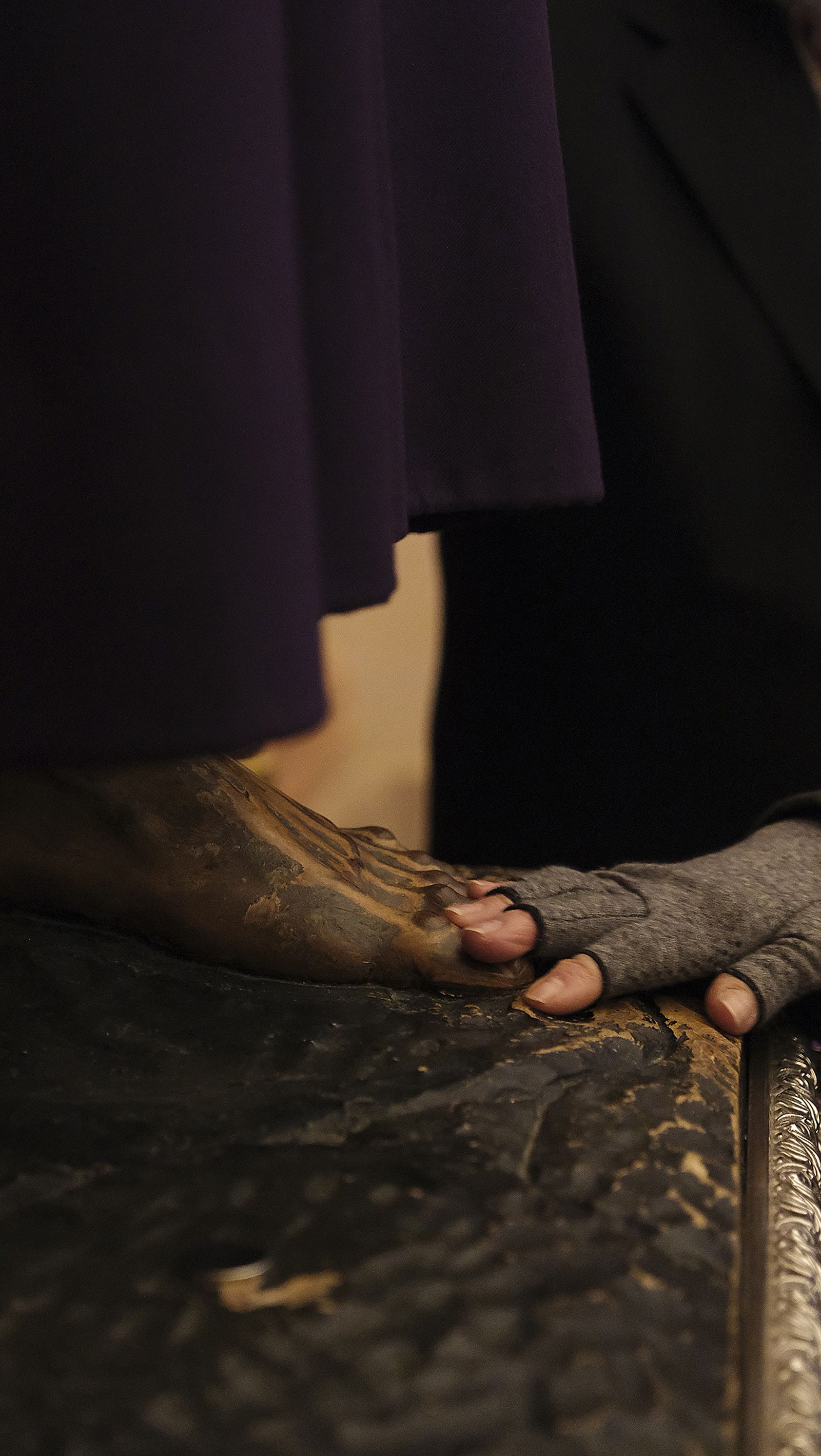 El besapiés del Cristo de Medinaceli en imágenes