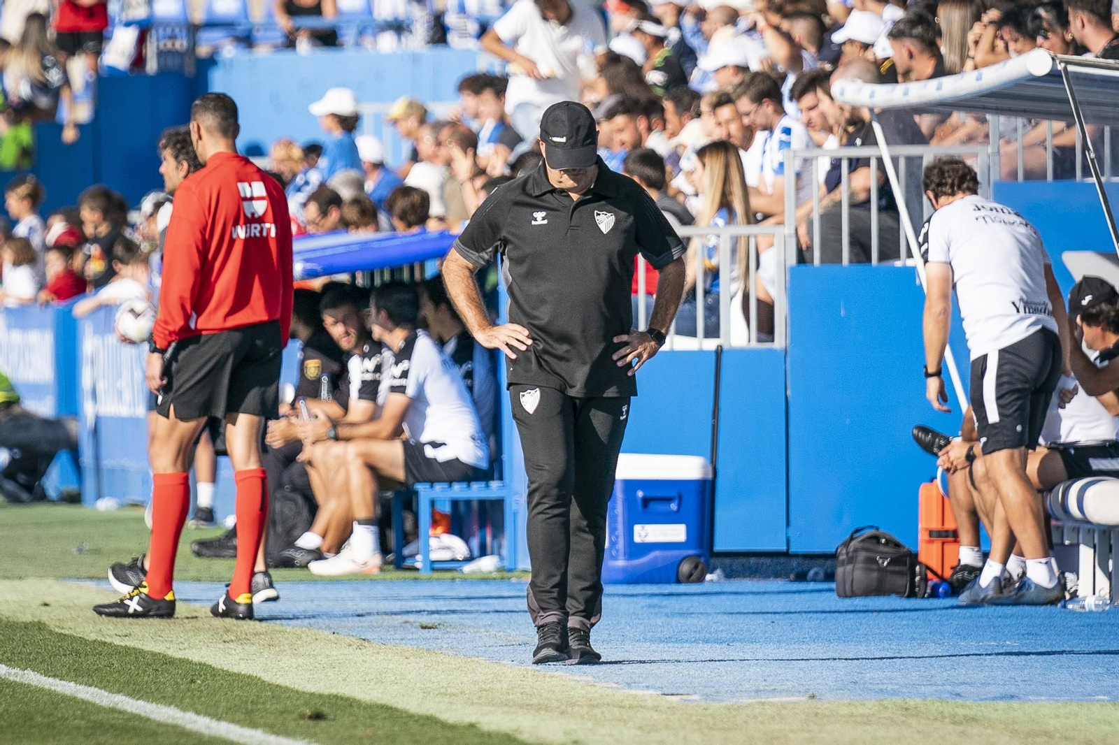 Las fotos del CD Leganés-Málaga CF