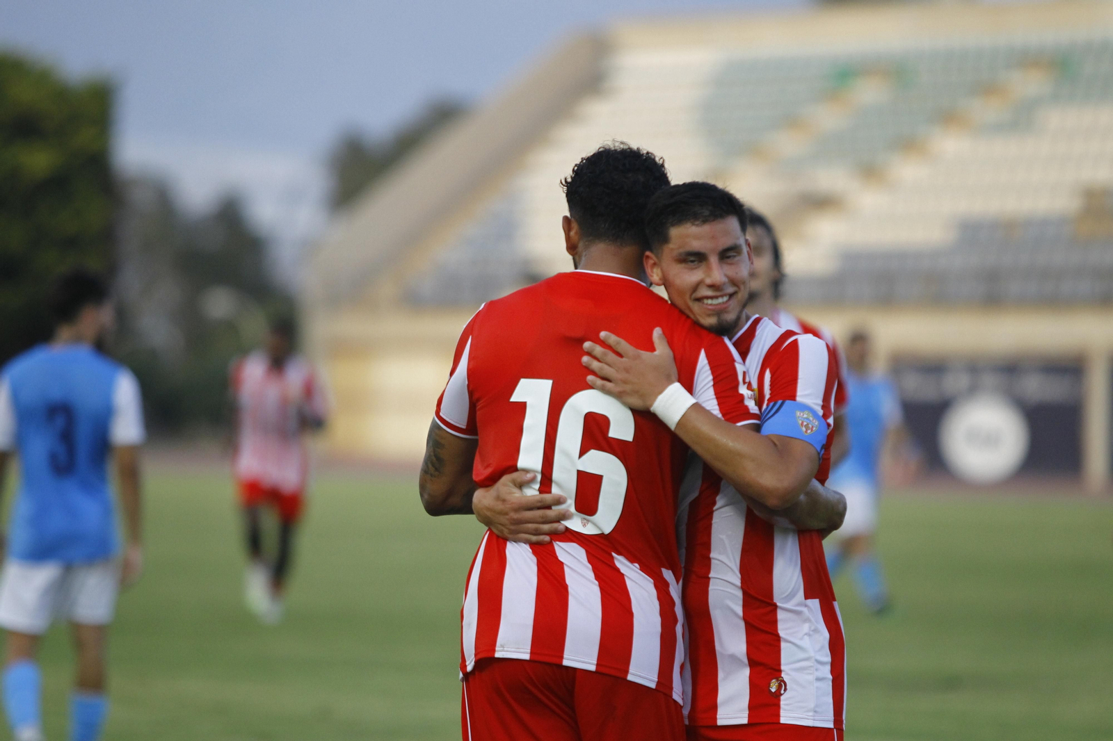 Imágenes del amistoso El Ejido-U.D. Almería