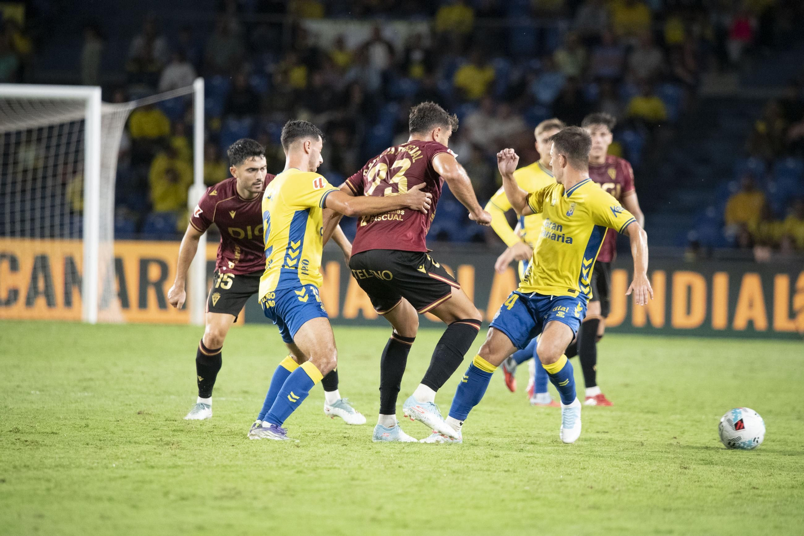 Las imágenes del Las Palmas-Cádiz CF
