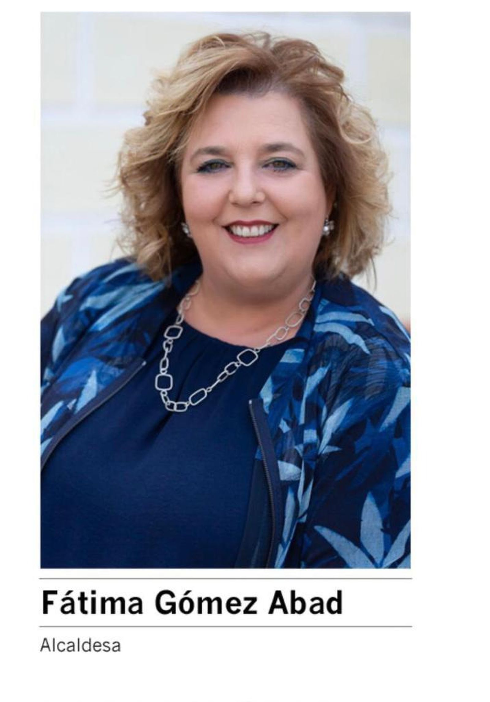 María de Fátima Gómez Abad, alcaldesa de Alfacar.