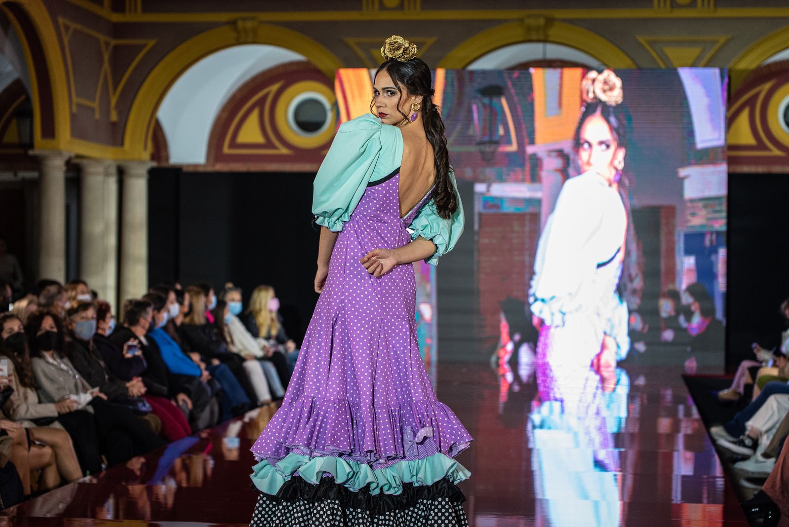 Imágenes de la pasarela de moda ‘Huelva Flamenca 2022’