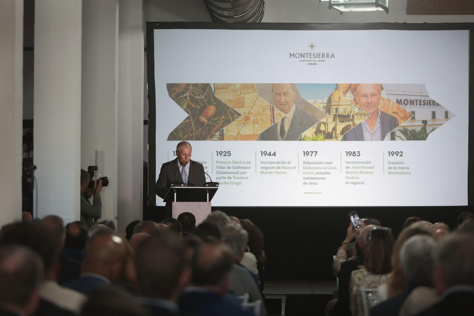 Acto conmemorativo del centenario de Montesierra en Jerez